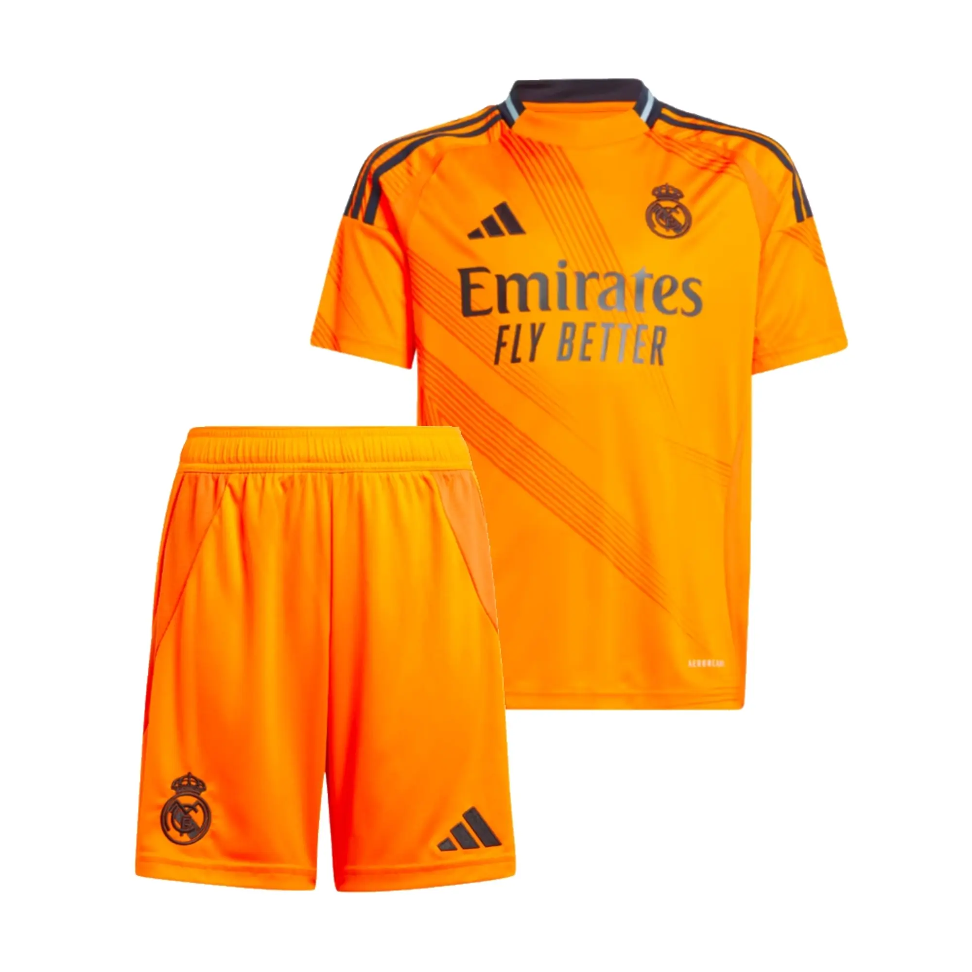 adidas Real Madrid Kids SS Away Mini Kit 2024/25