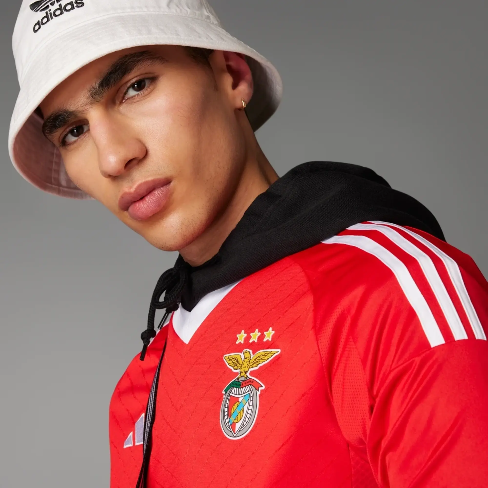 adidas Benfica Mens SS Home Shirt 2024/25