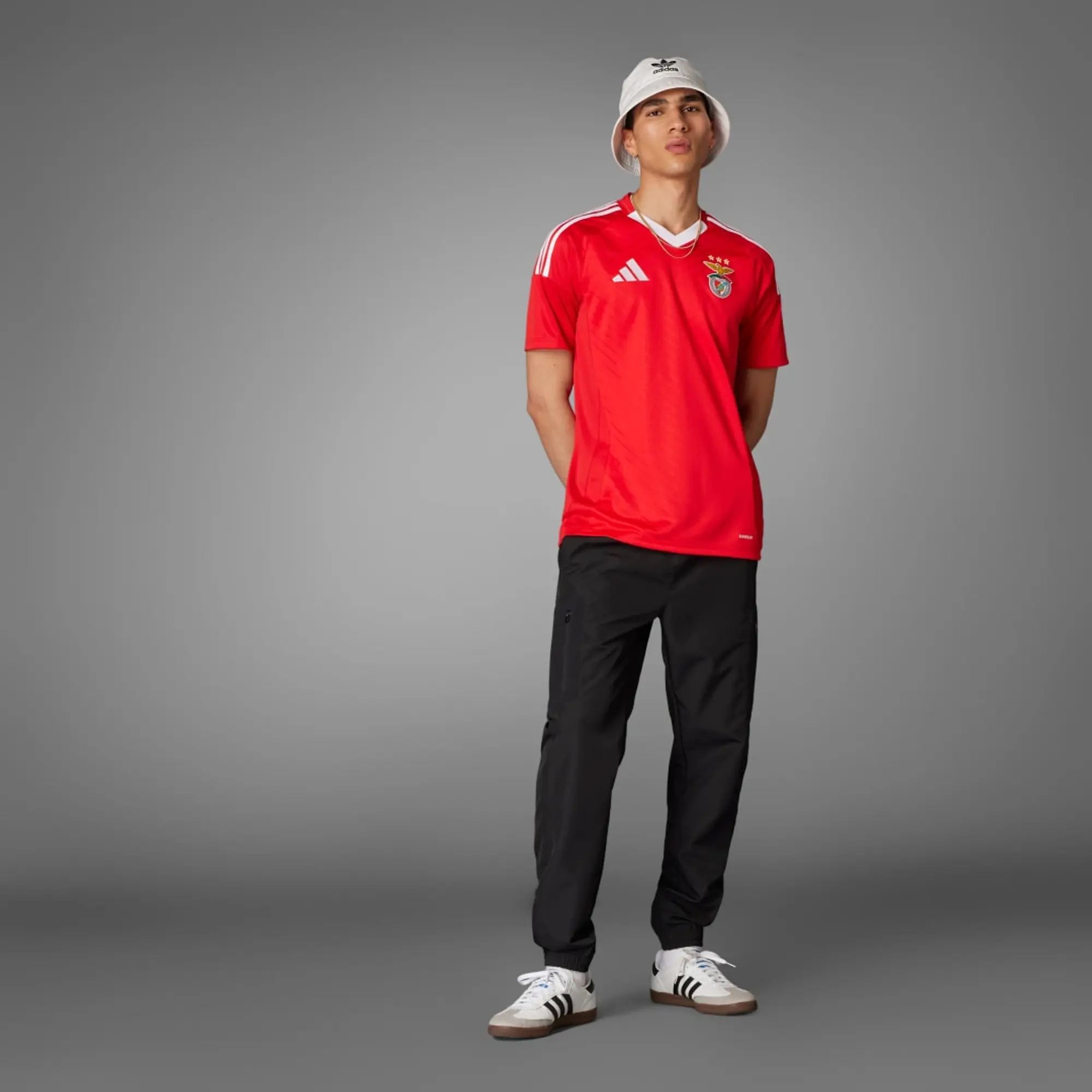 adidas Benfica Mens SS Home Shirt 2024/25