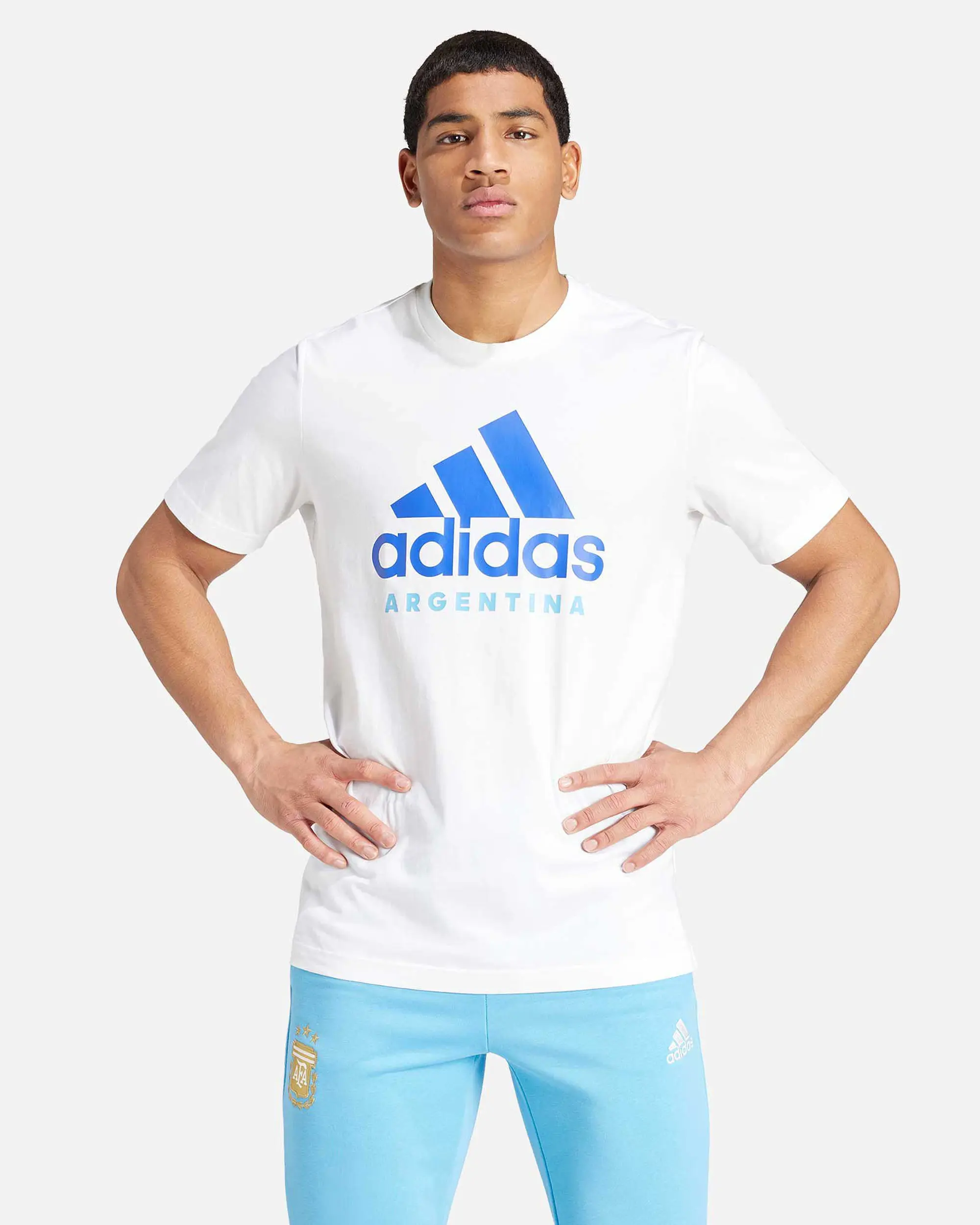 Argentina DNA Graphic Tee (White) 2024-2025 Men's Size: Small Made By: Adidas