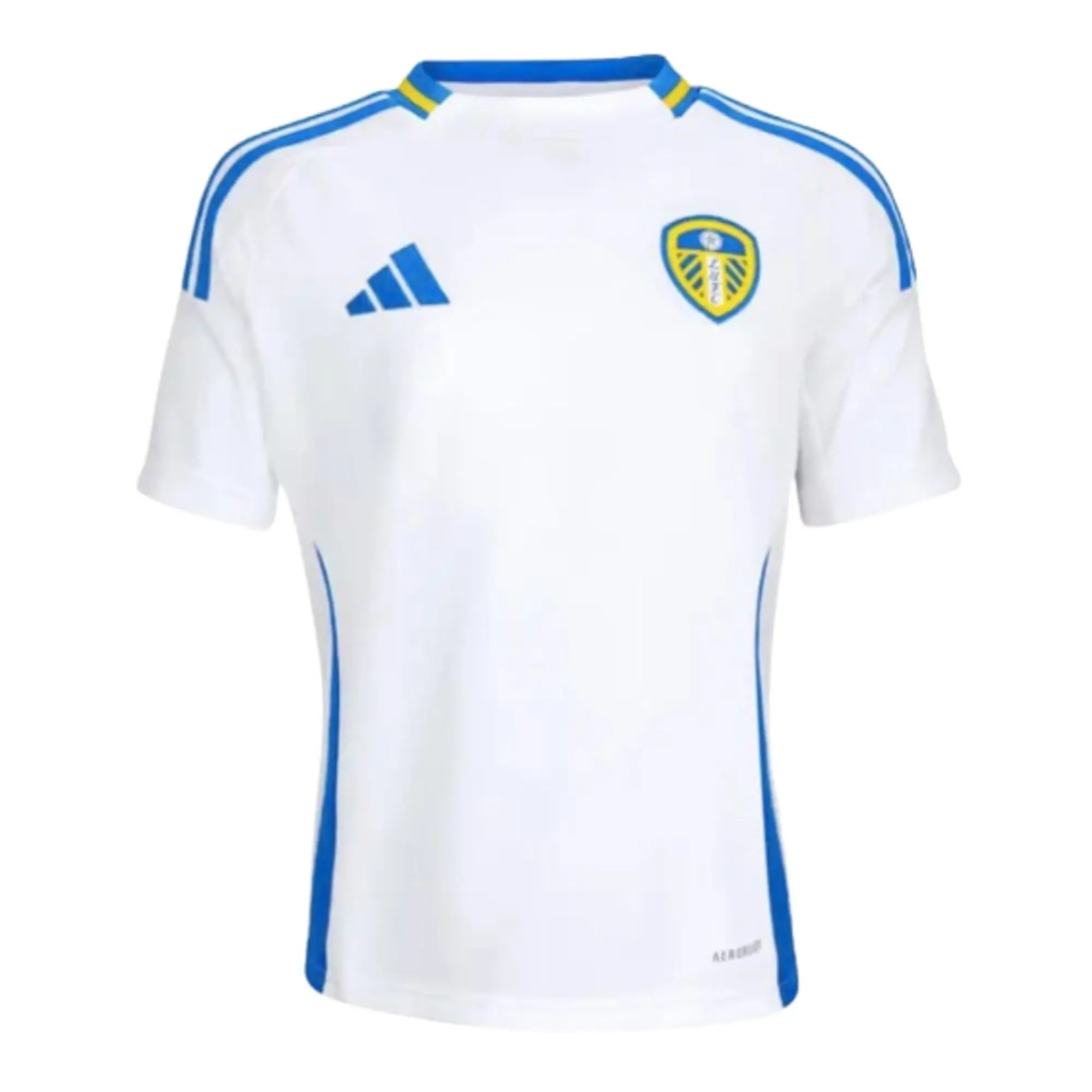 adidas Leeds United Kids SS Home Shirt 2024/25