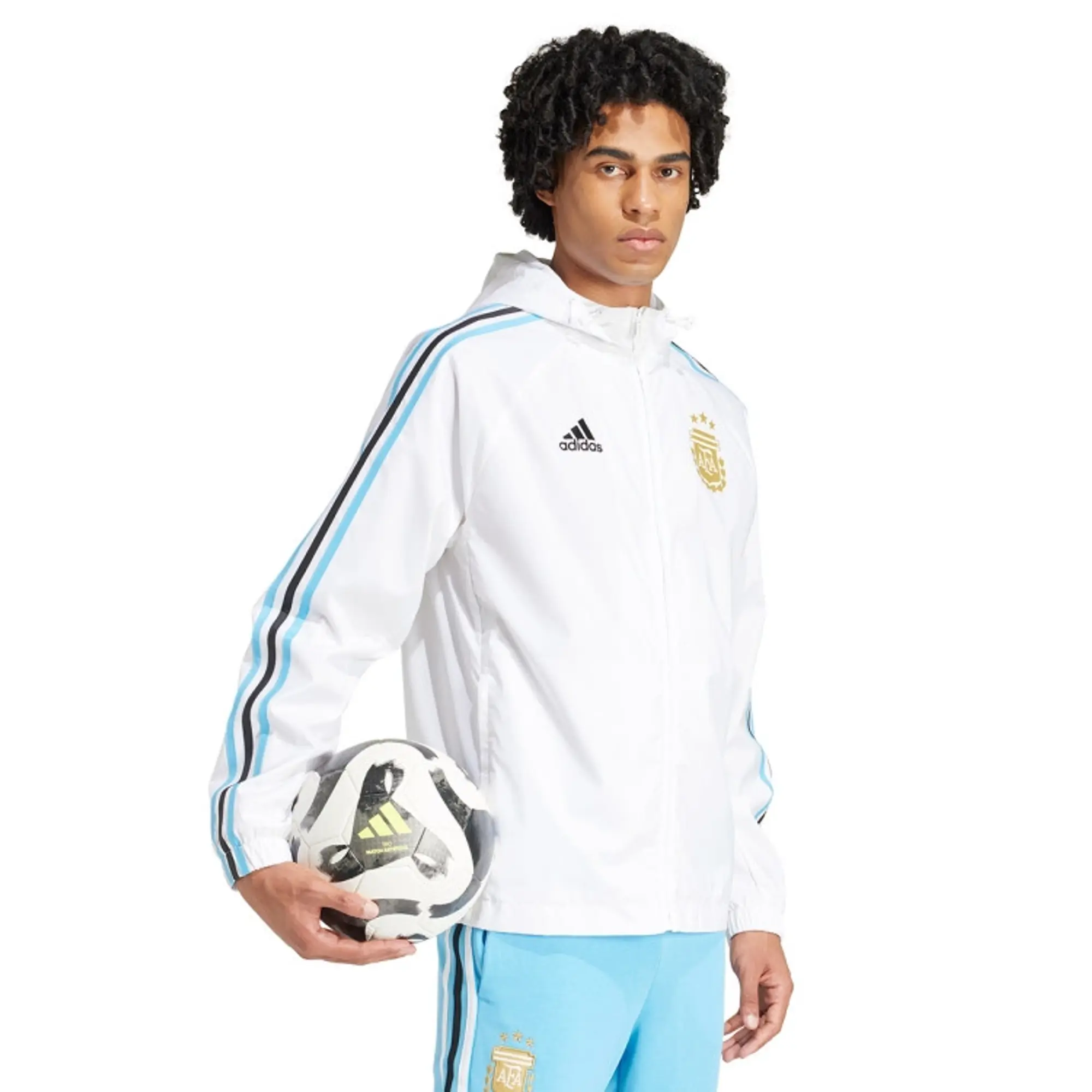 Argentina DNA Windbreaker White 2024 2025 Men s Size Extra Extra Large Made By Adidas