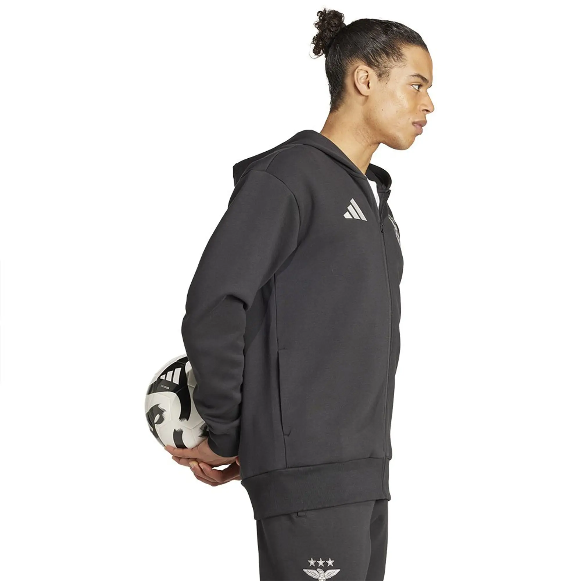 Benfica Anthem Jacket (Black) 2024-2025 Men's Size: Small Made By: Adidas