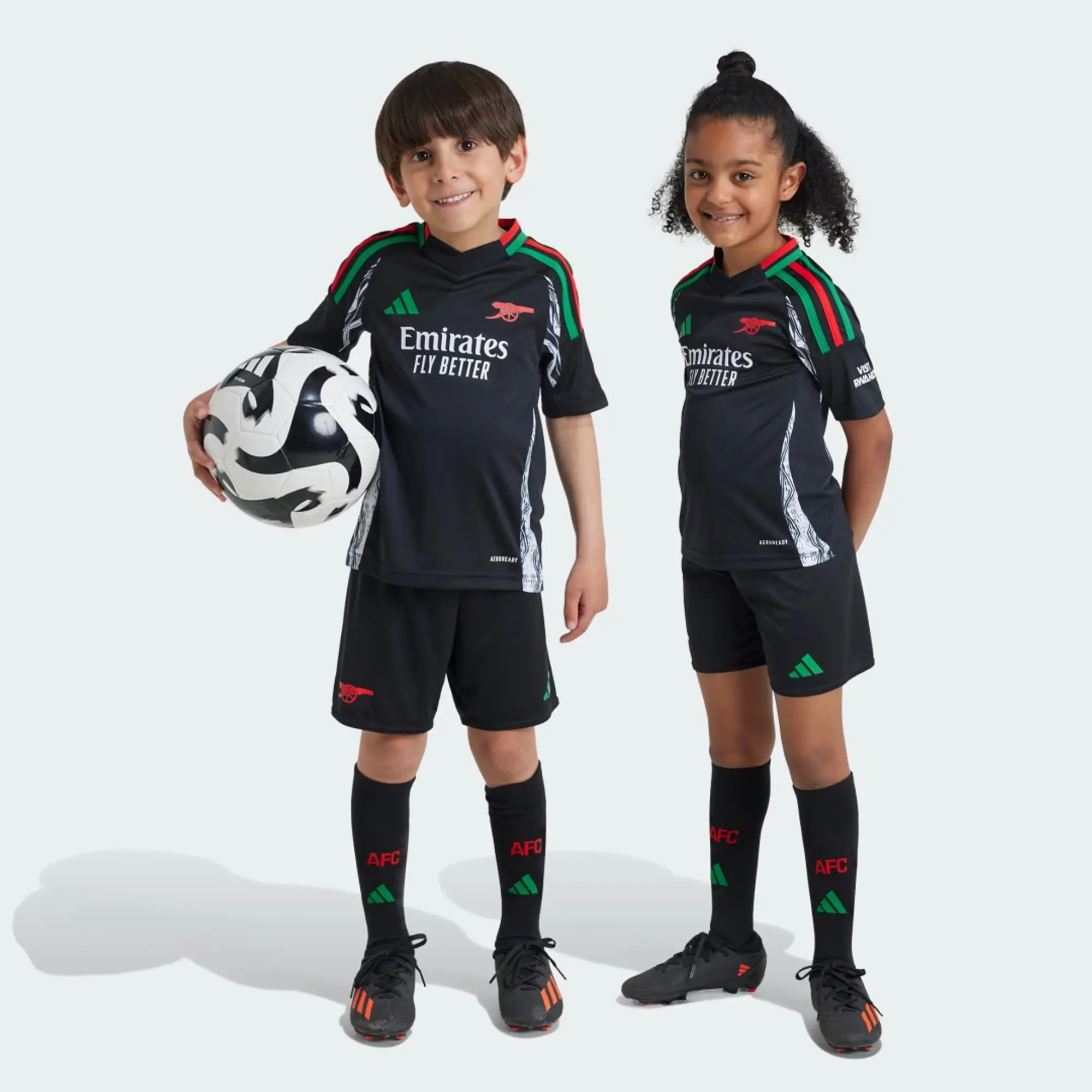 adidas Arsenal Kids SS Away Mini Kit 2024/25