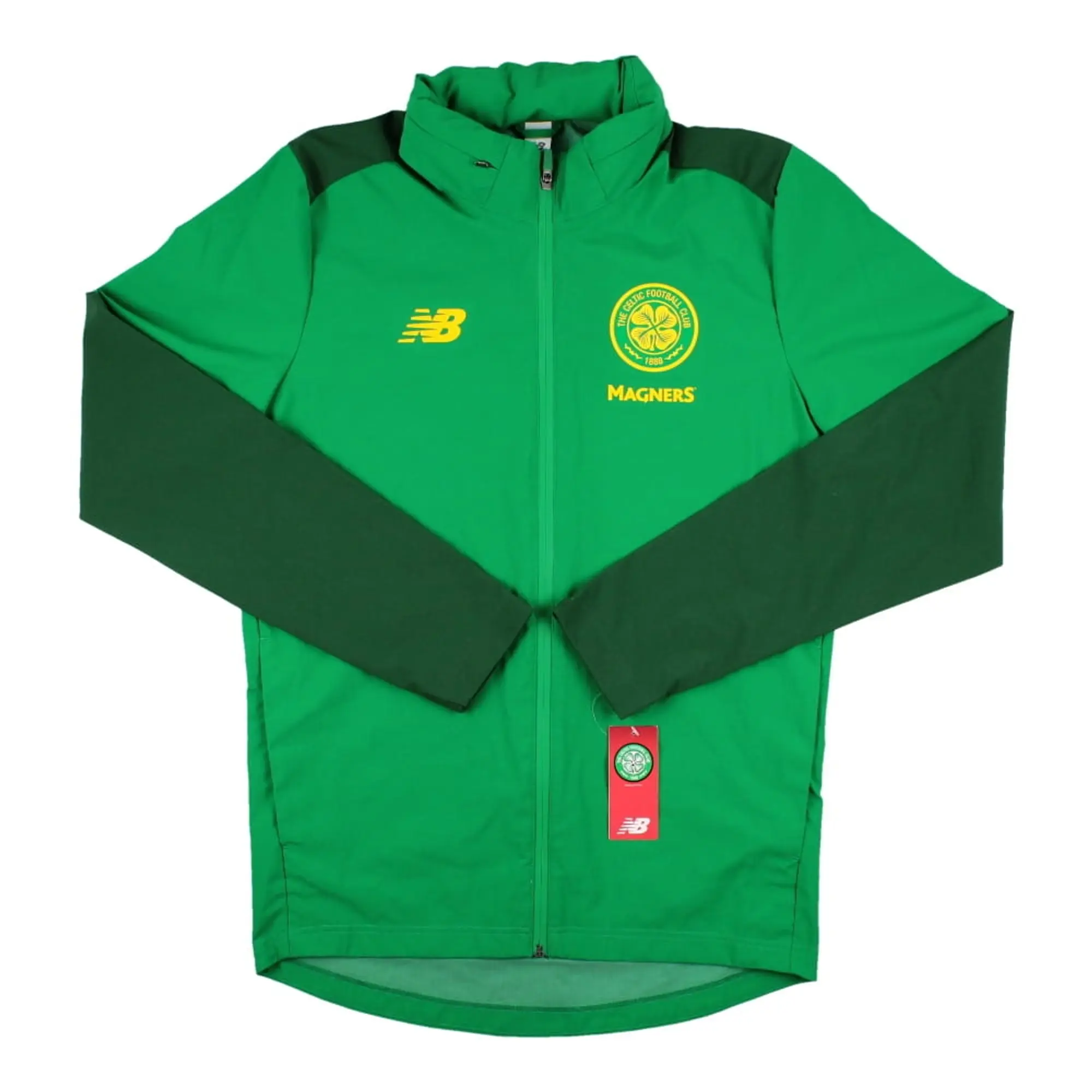 Celtic Base Storm Jacket (Green) 2019-2020 Men's Made By: New Balance