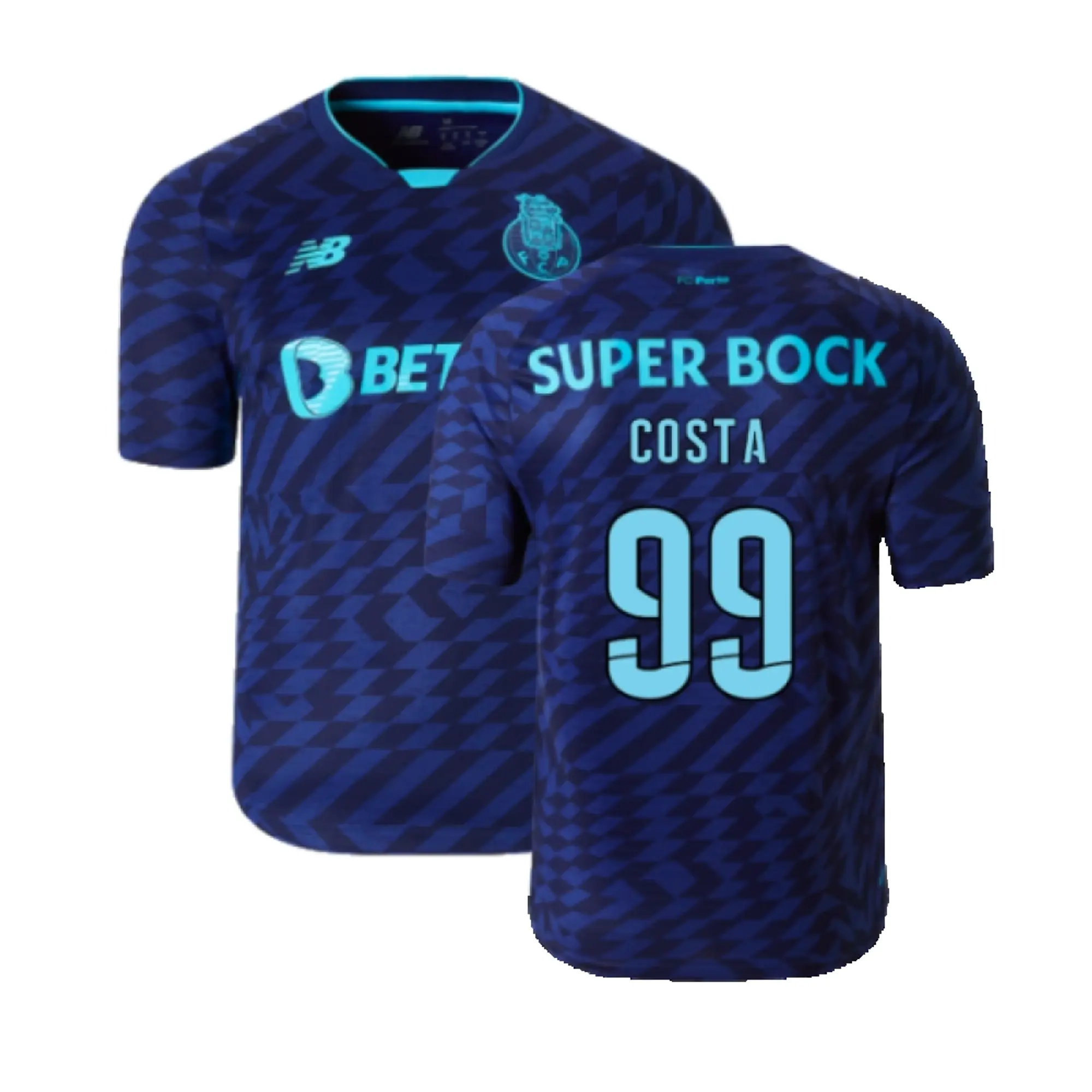 New Balance Porto Mens SS Third Shirt 2024/25