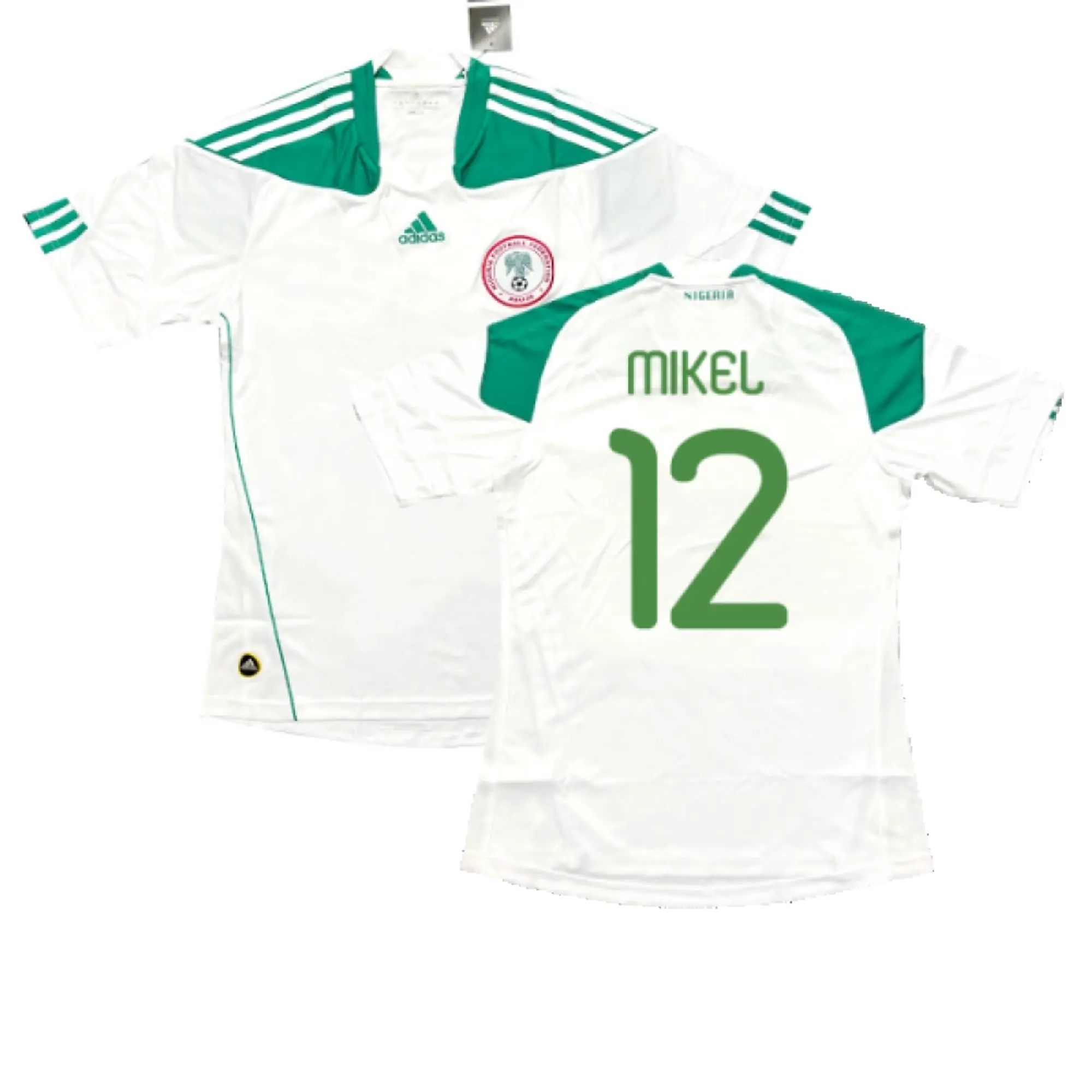 adidas Nigeria Mens SS Away Shirt 2010