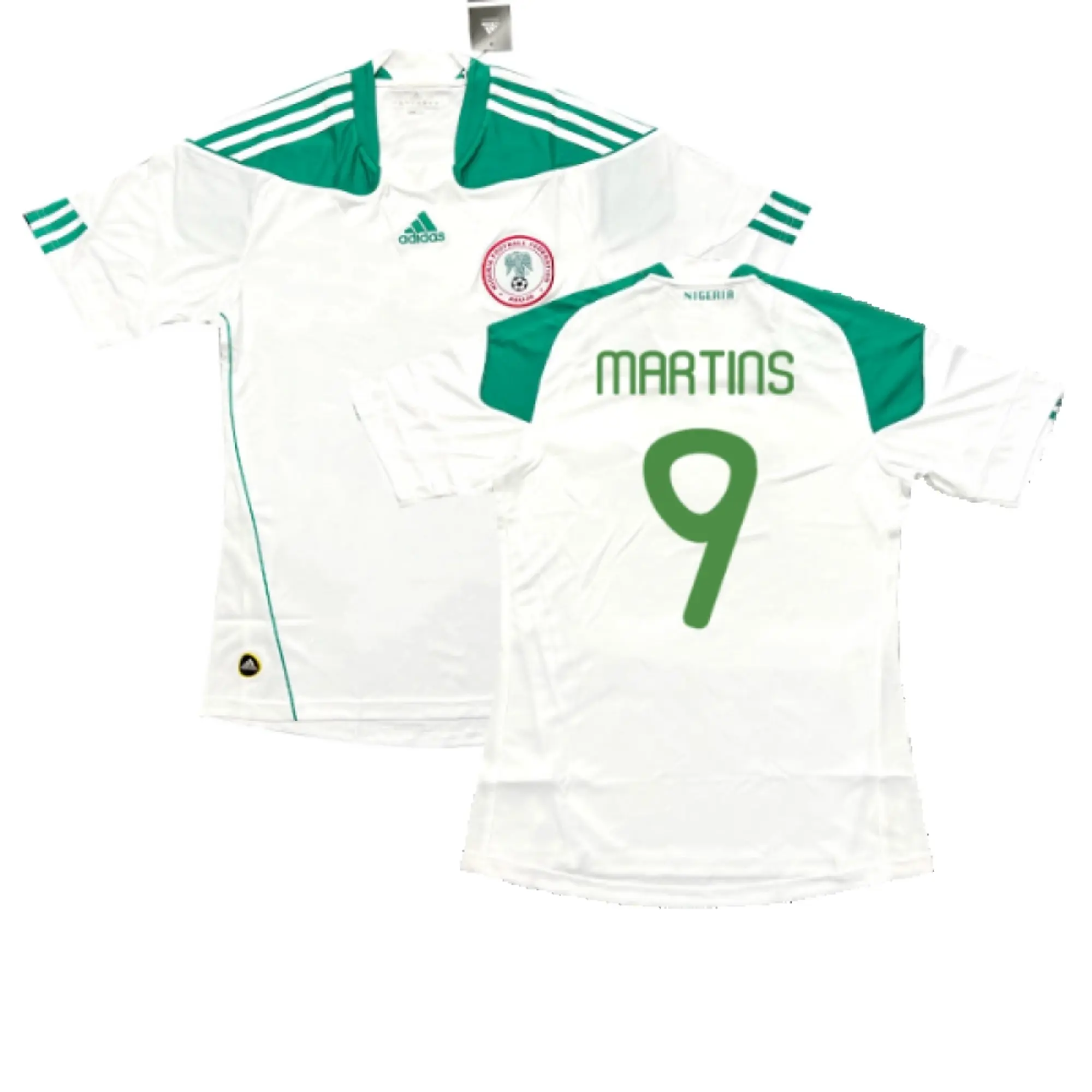 adidas Nigeria Mens SS Away Shirt 2010