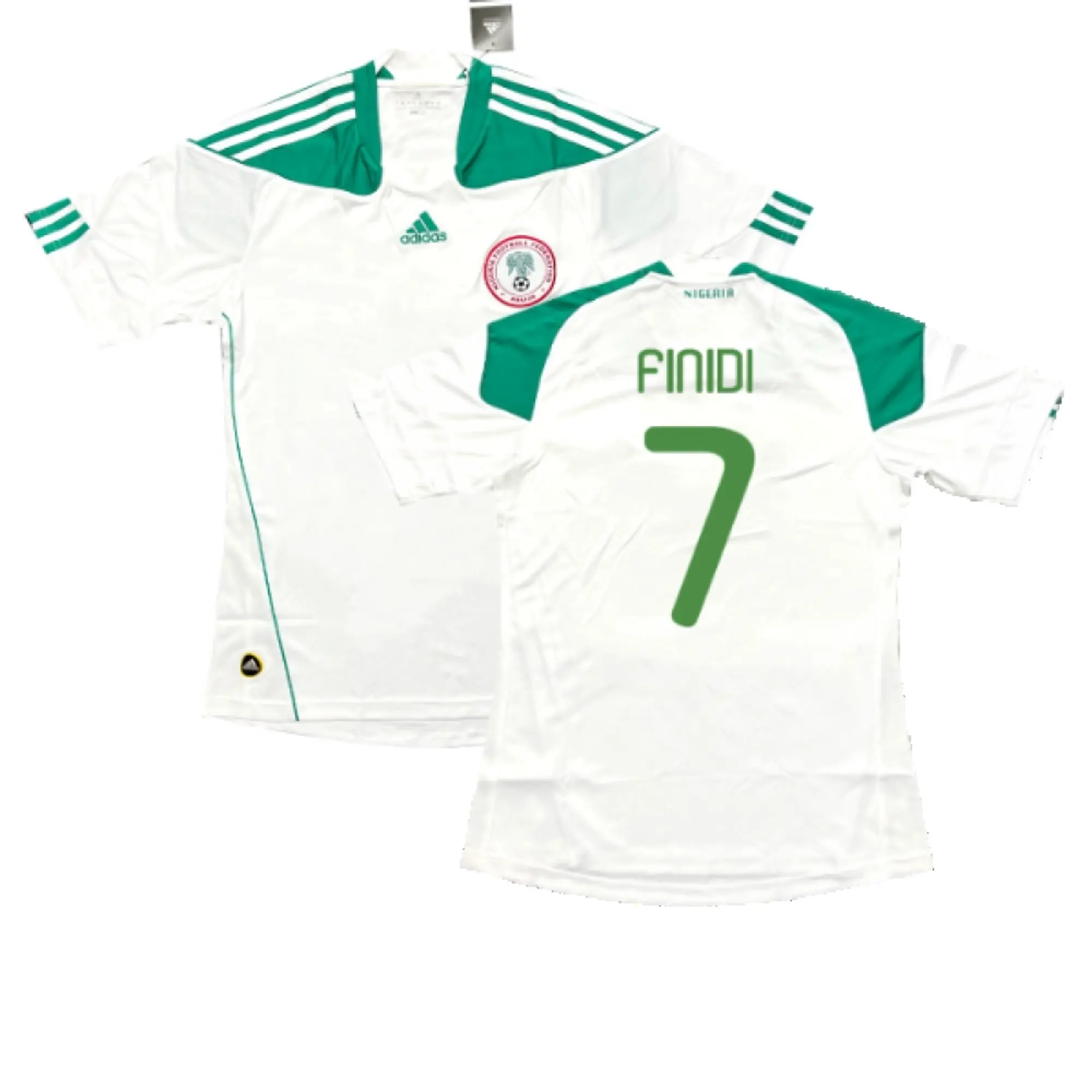 adidas Nigeria Mens SS Away Shirt 2010