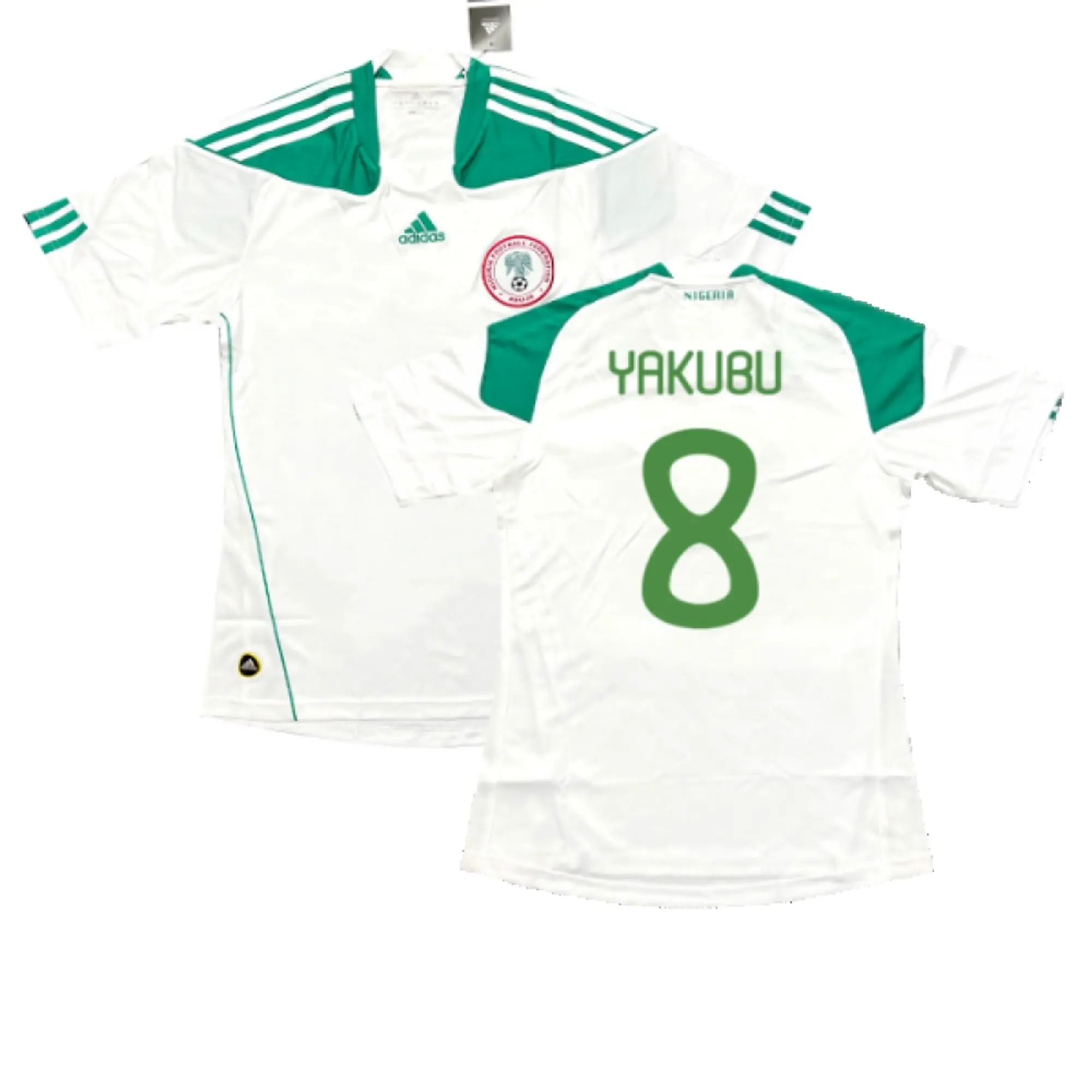 adidas Nigeria Mens SS Away Shirt 2010