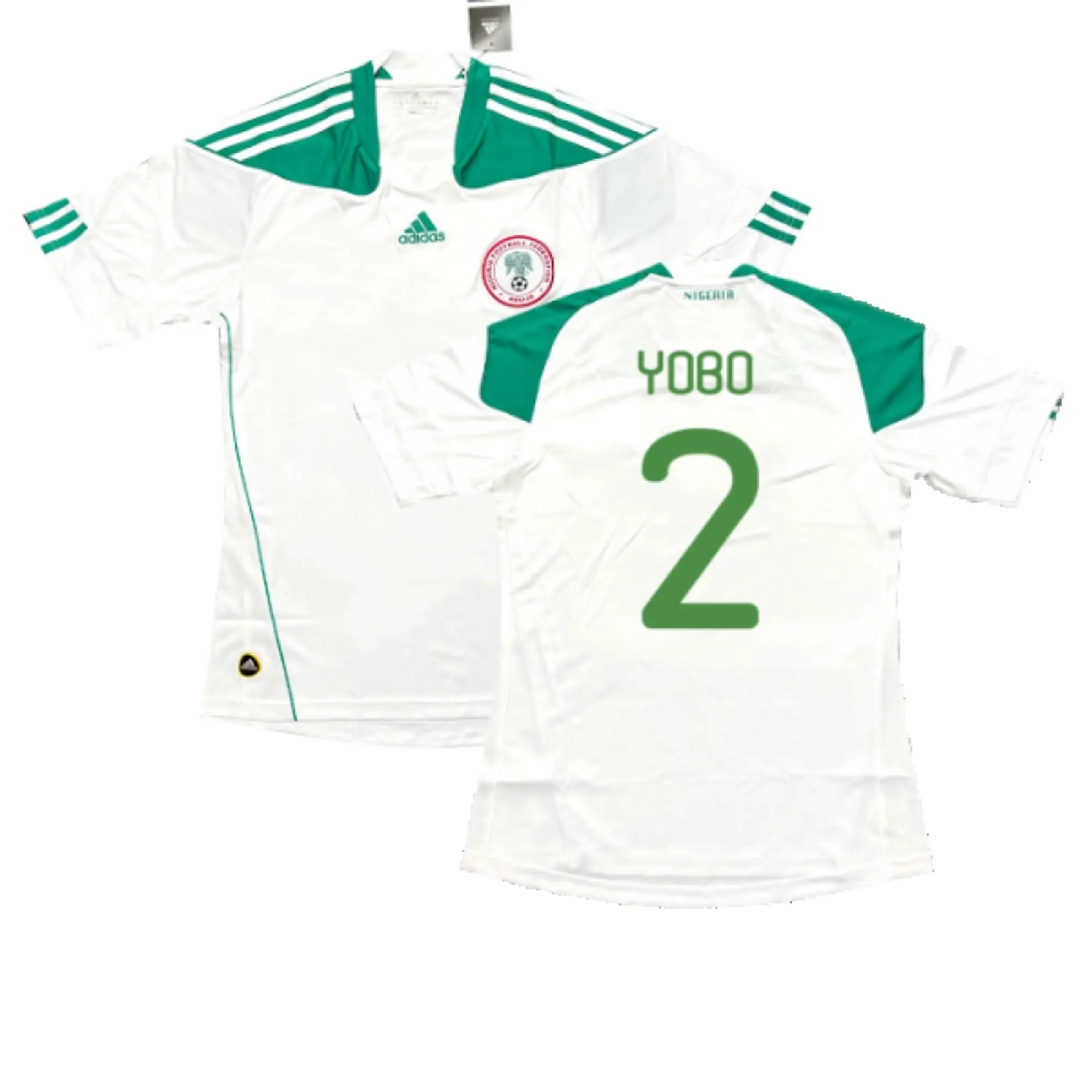 adidas Nigeria Mens SS Away Shirt 2010