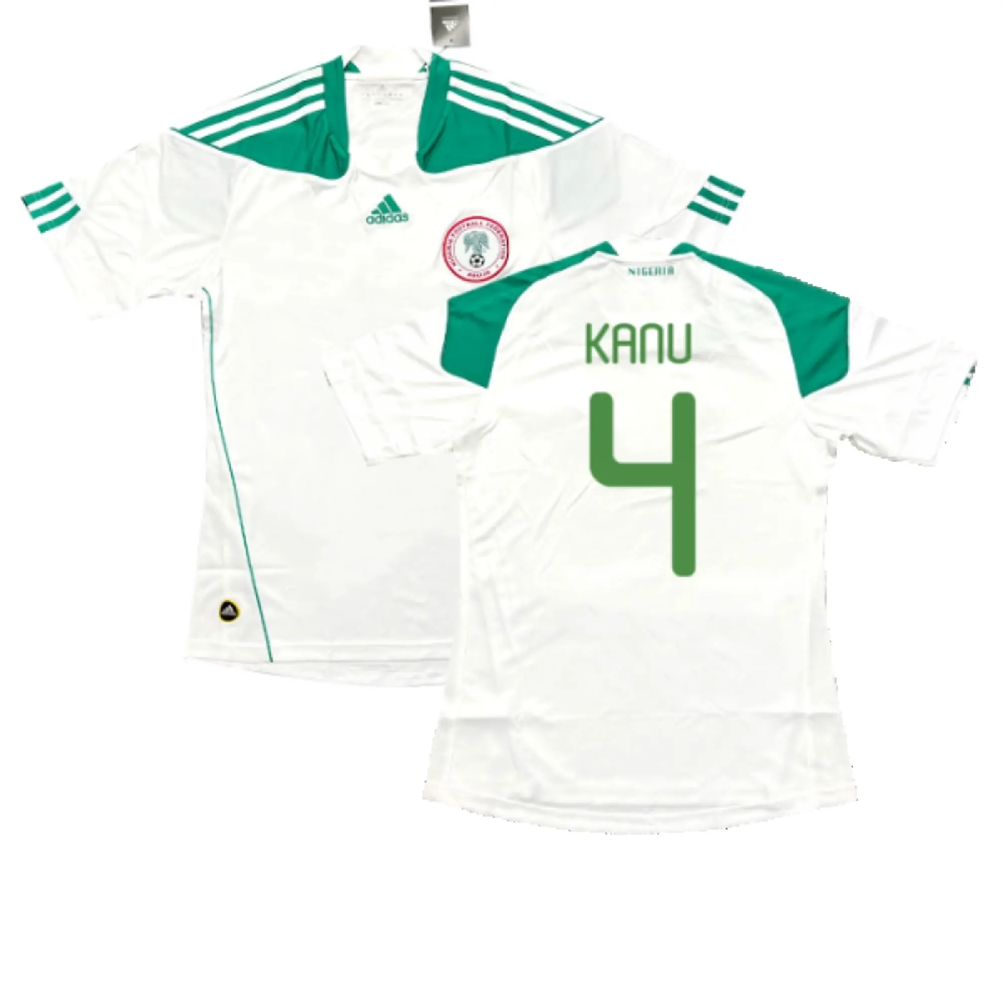 adidas Nigeria Mens SS Away Shirt 2010