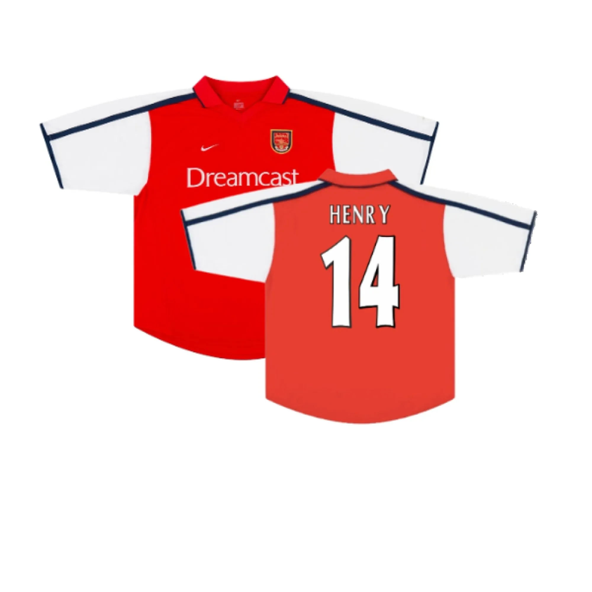 Nike Arsenal Mens SS Home Shirt 2000/02 | ruXpgT-422 | FOOTY.COM