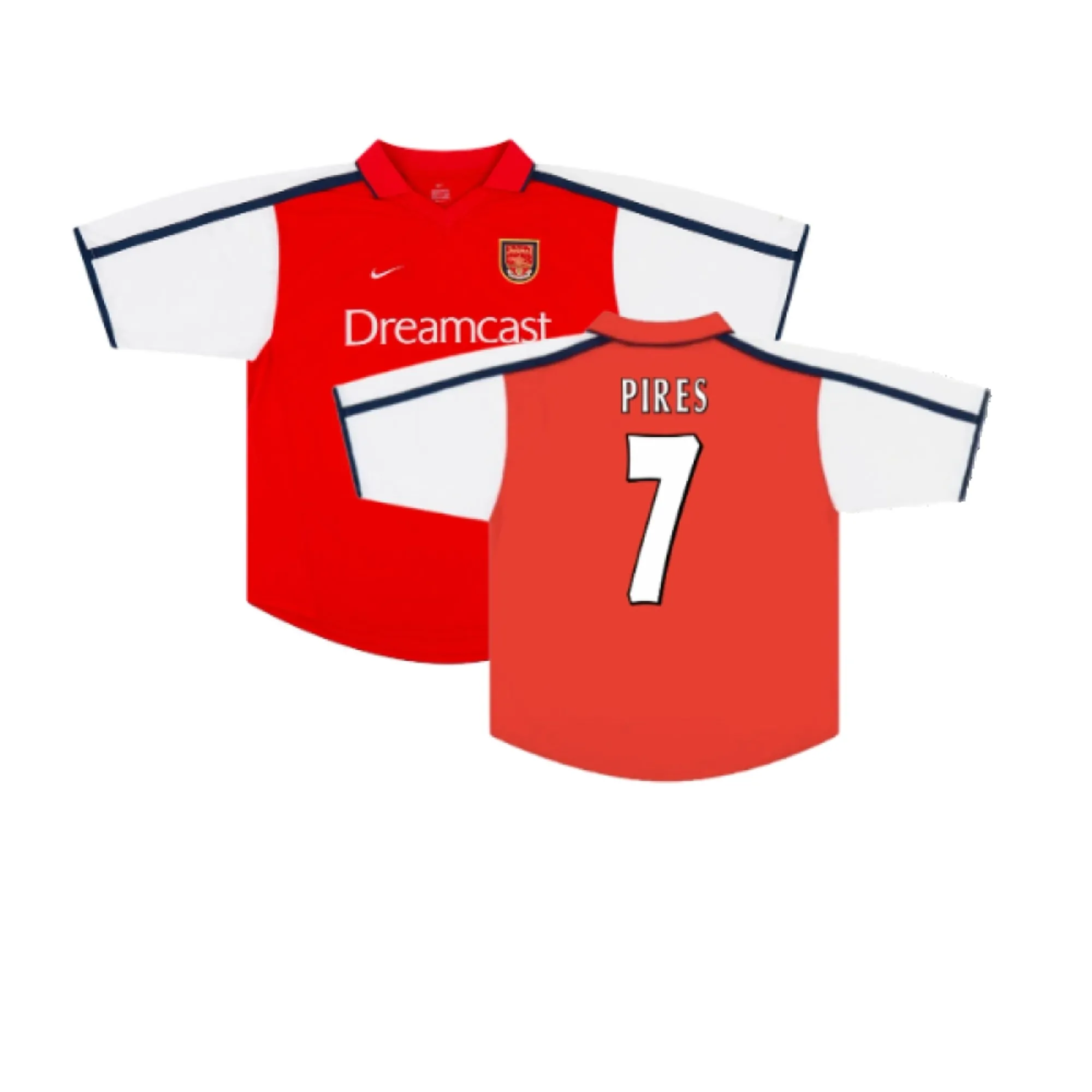 Nike Arsenal Mens SS Home Shirt 2000/02 | ruXpgT-422 | FOOTY.COM