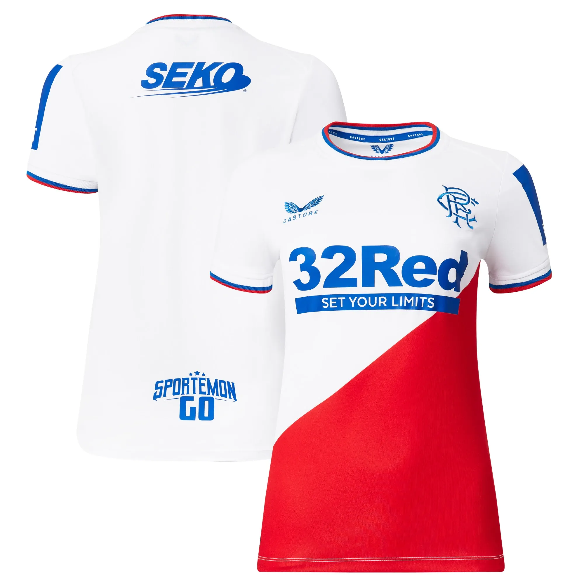 Castore Rangers Womens SS Away Shirt 2022/23