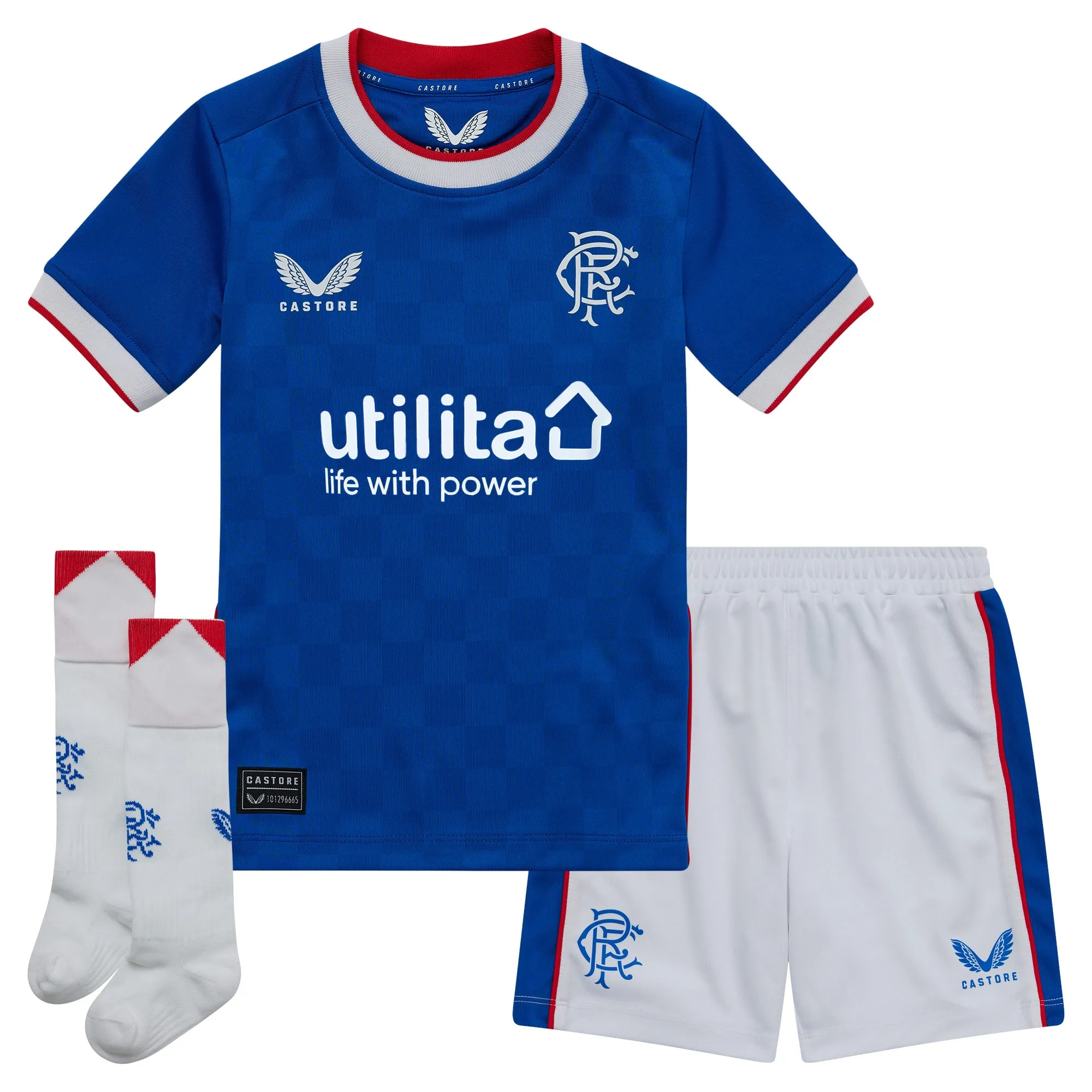 Castore Rangers Baby SS Home Mini Kit 2022/23 TI0866