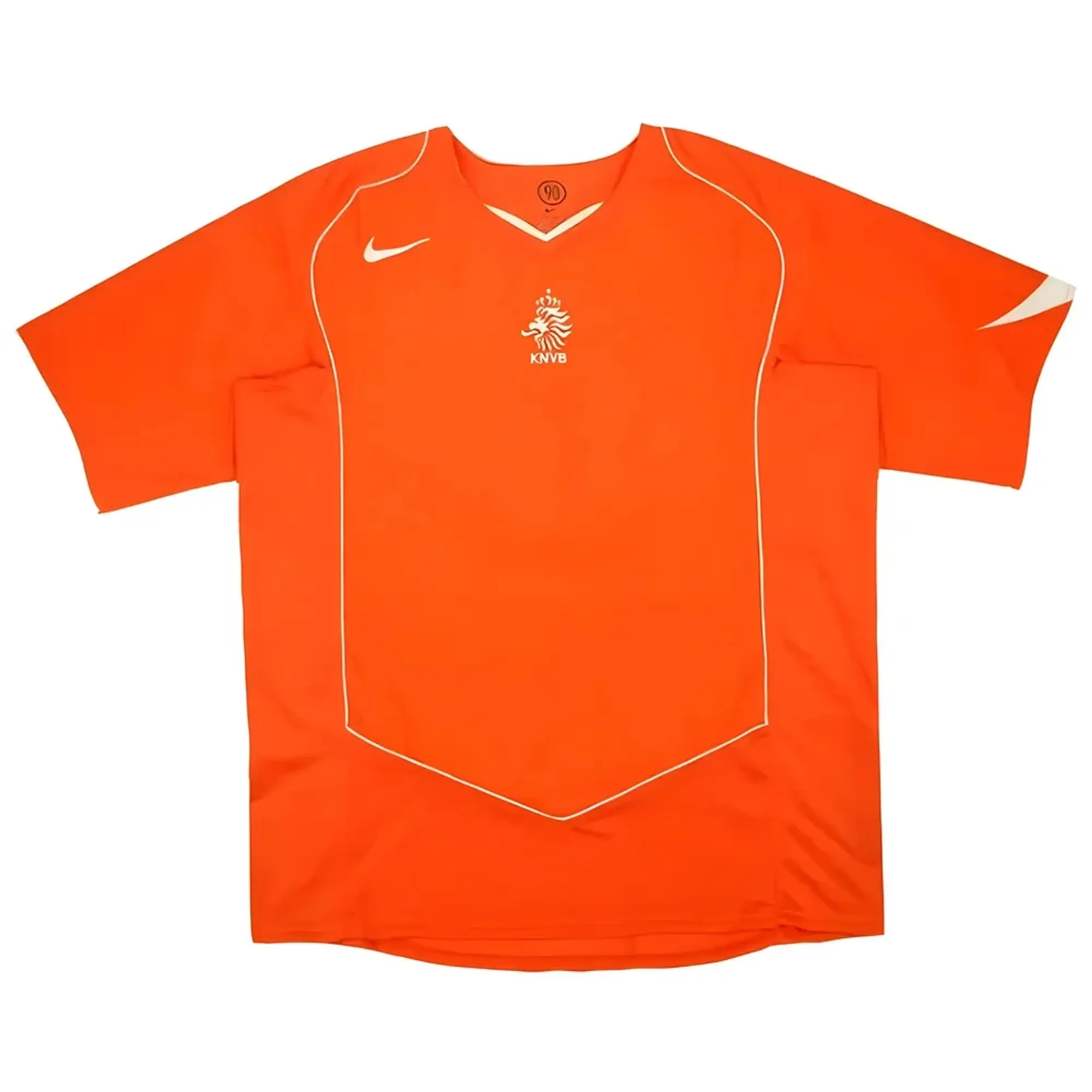 Nike Netherlands Mens SS Home Shirt 2004