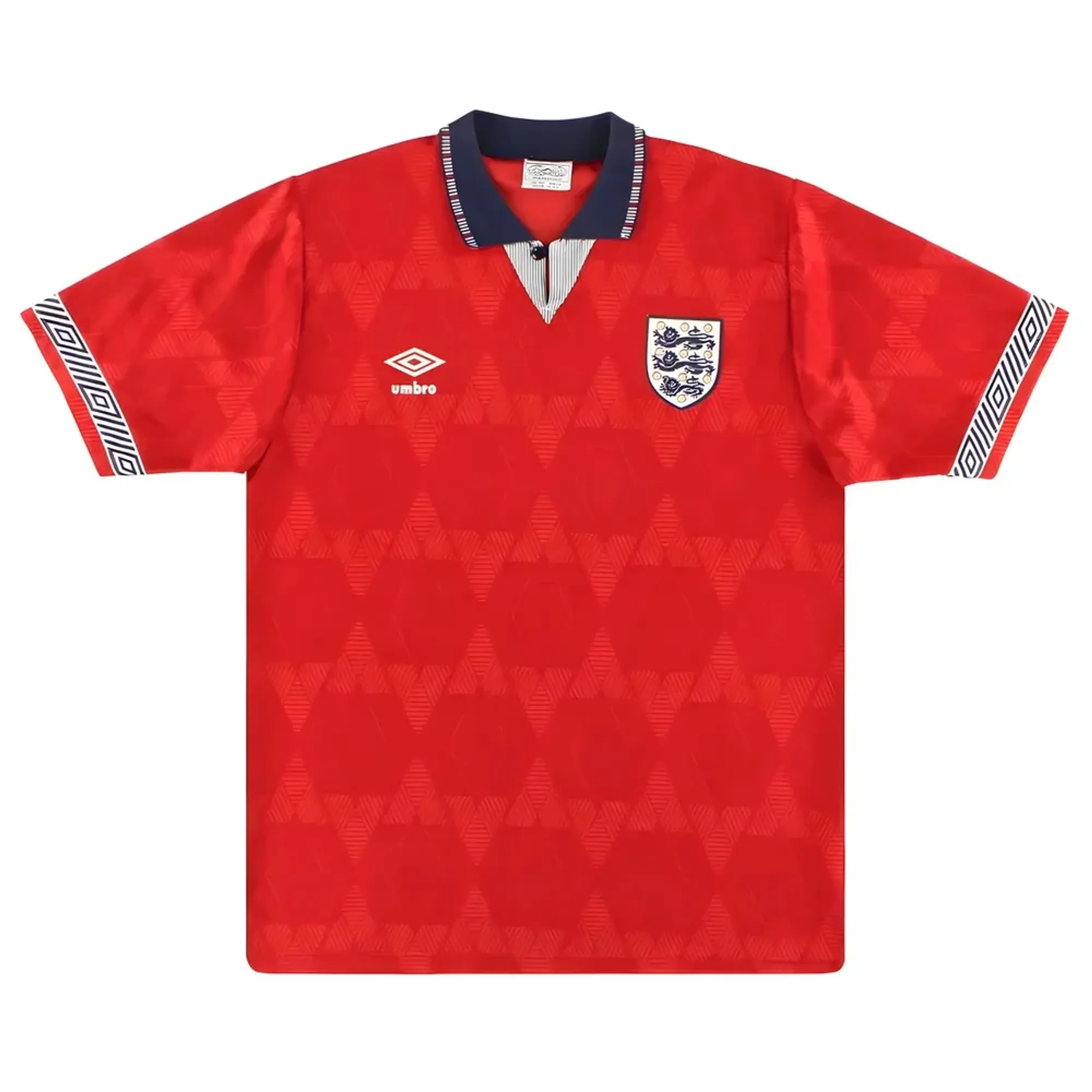 Umbro England Mens SS Away Shirt 1990