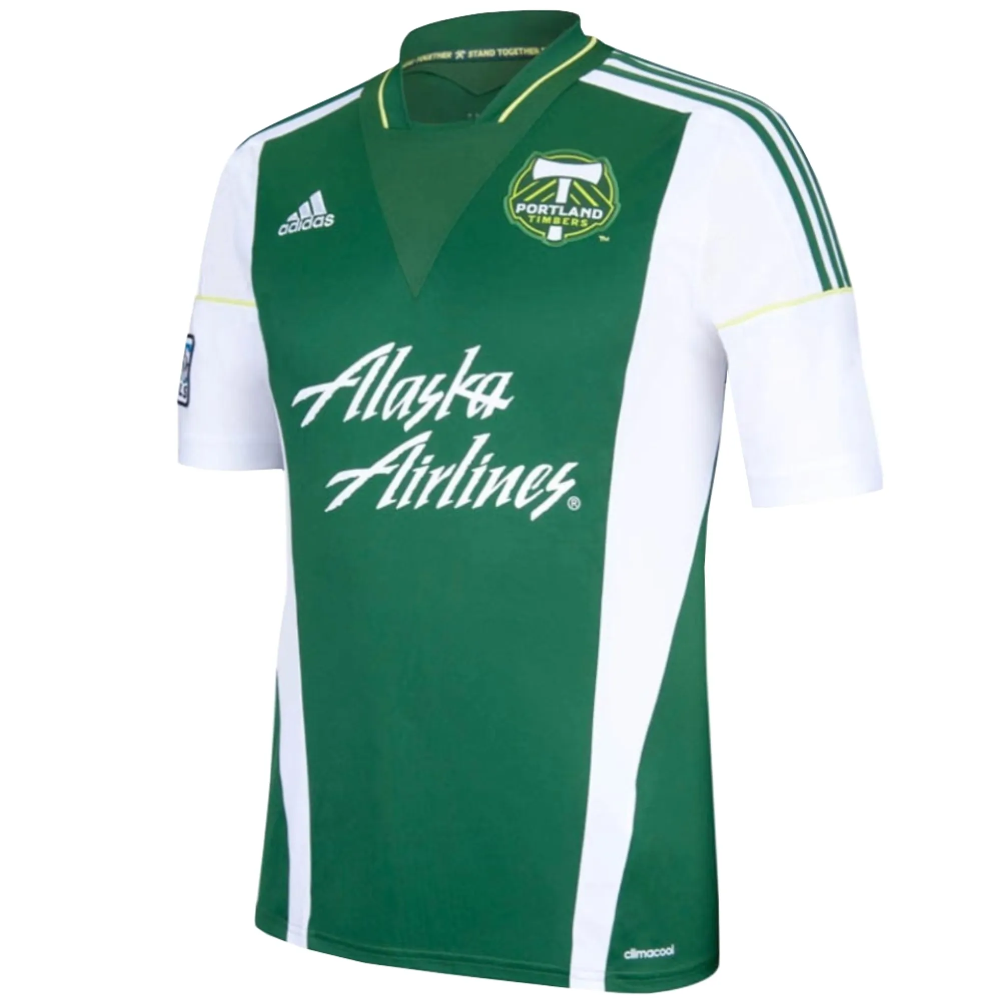 adidas Portland Timbers Mens SS Home Shirt 2013 | Z07480 | FOOTY.COM