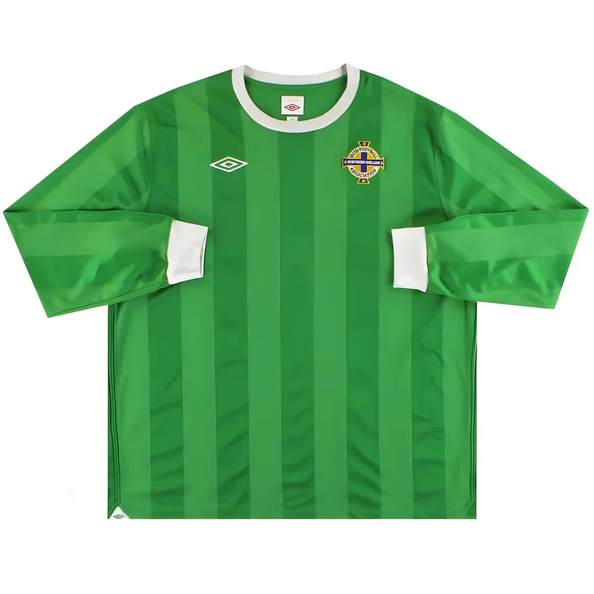 Umbro Northern Ireland Mens LS Home Shirt 2010