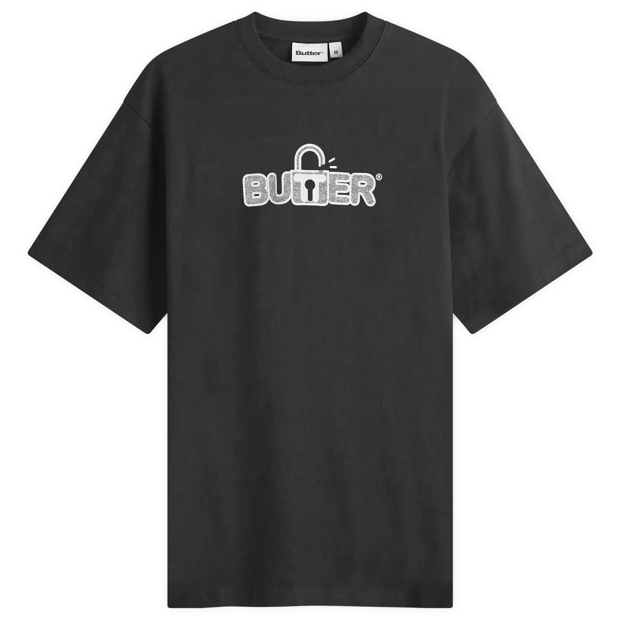 Butter Goods Lock Tee Men Shortsleeves Black