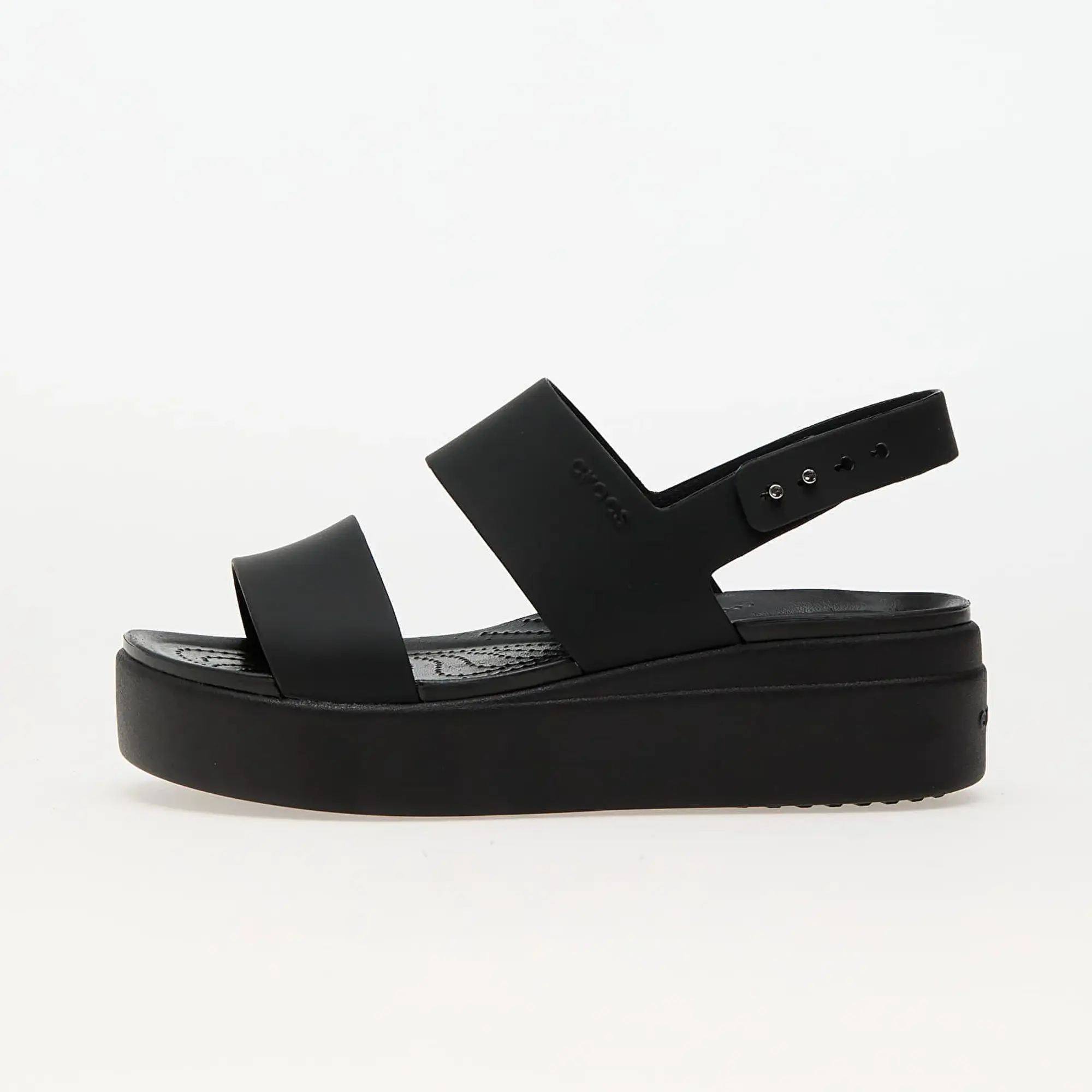 Crocs | Women | Brooklyn Low | Sandals | Black / Black | 9