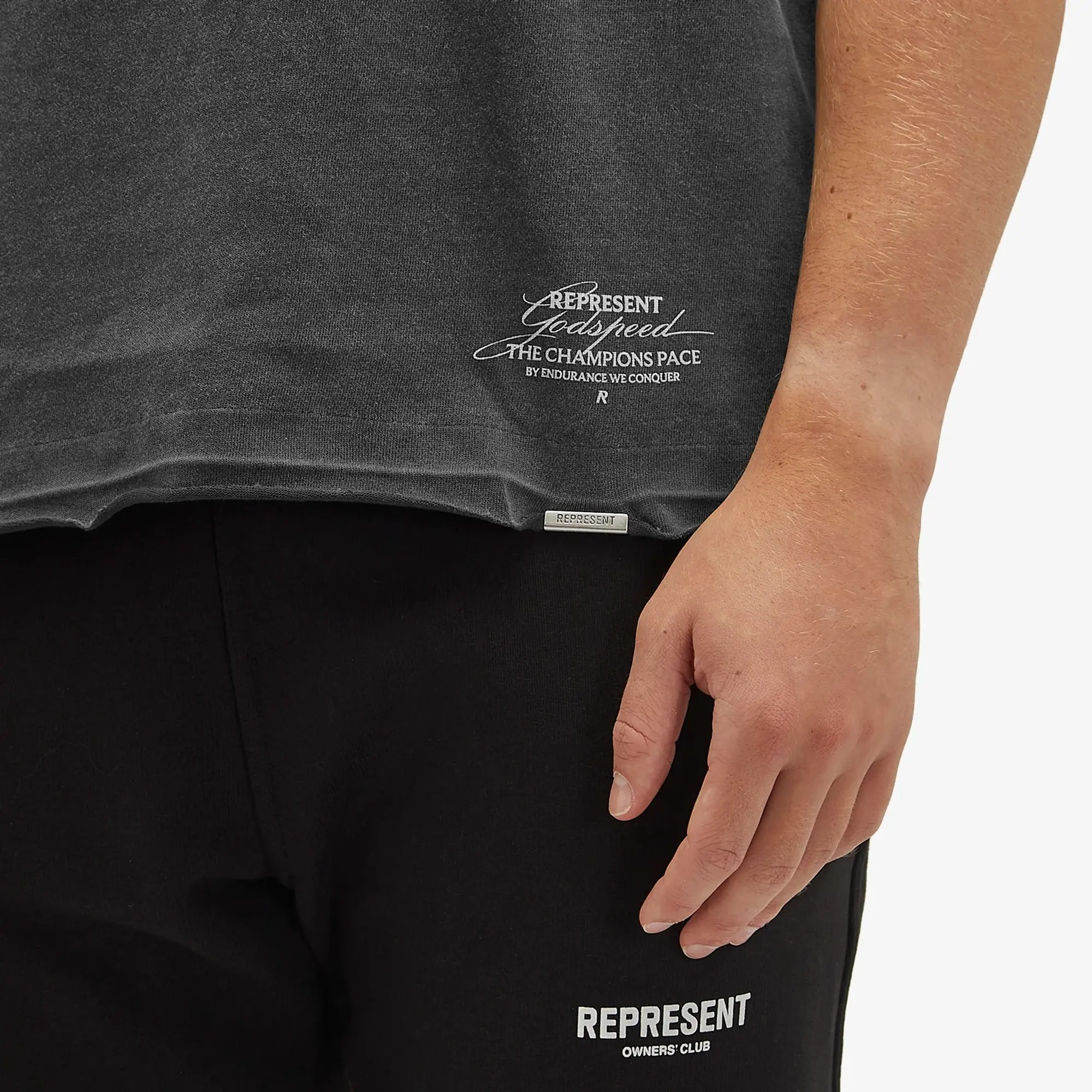 Represent Men's Godspeed T-Shirt Aged Black