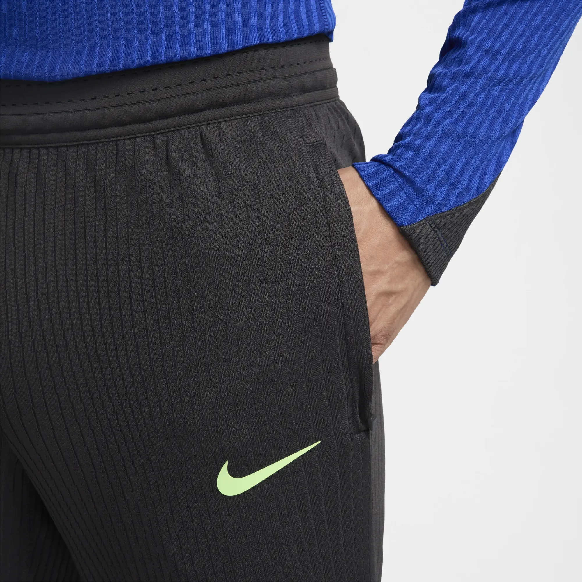 F.C. Barcelona Strike Elite Third Men's Nike Dri-FIT ADV Football Knit Pants - Grey - Polyester/Elastane