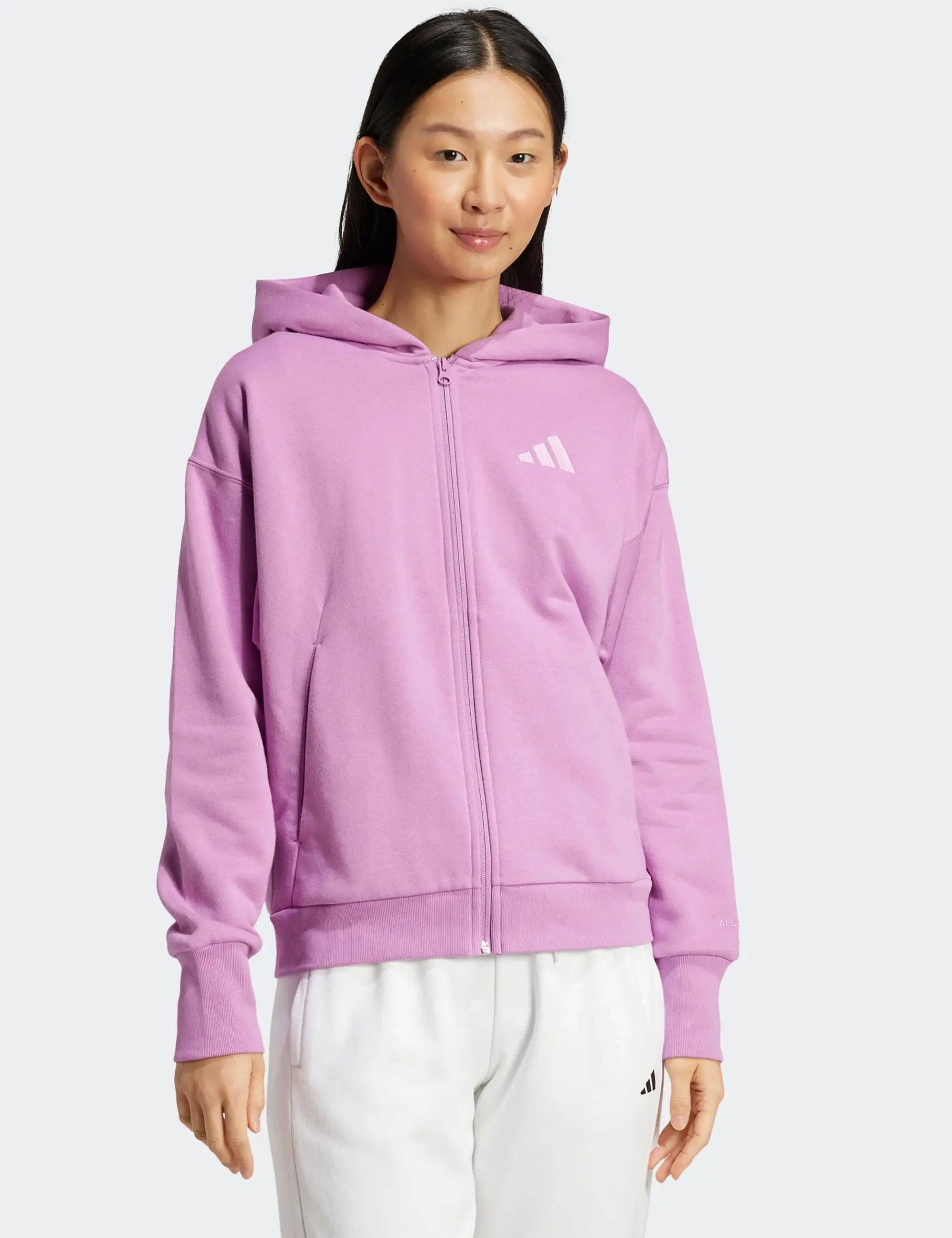 adidas All SZN Fleece Full-Zip Hoodie