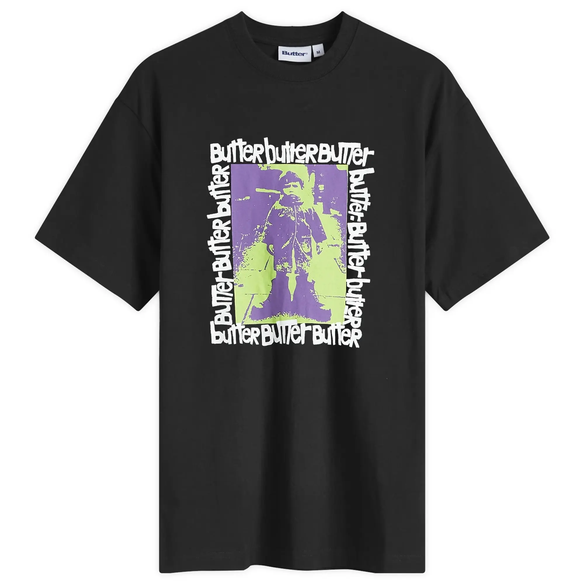 Butter Goods Men's Stolen Boots T-Shirt Black