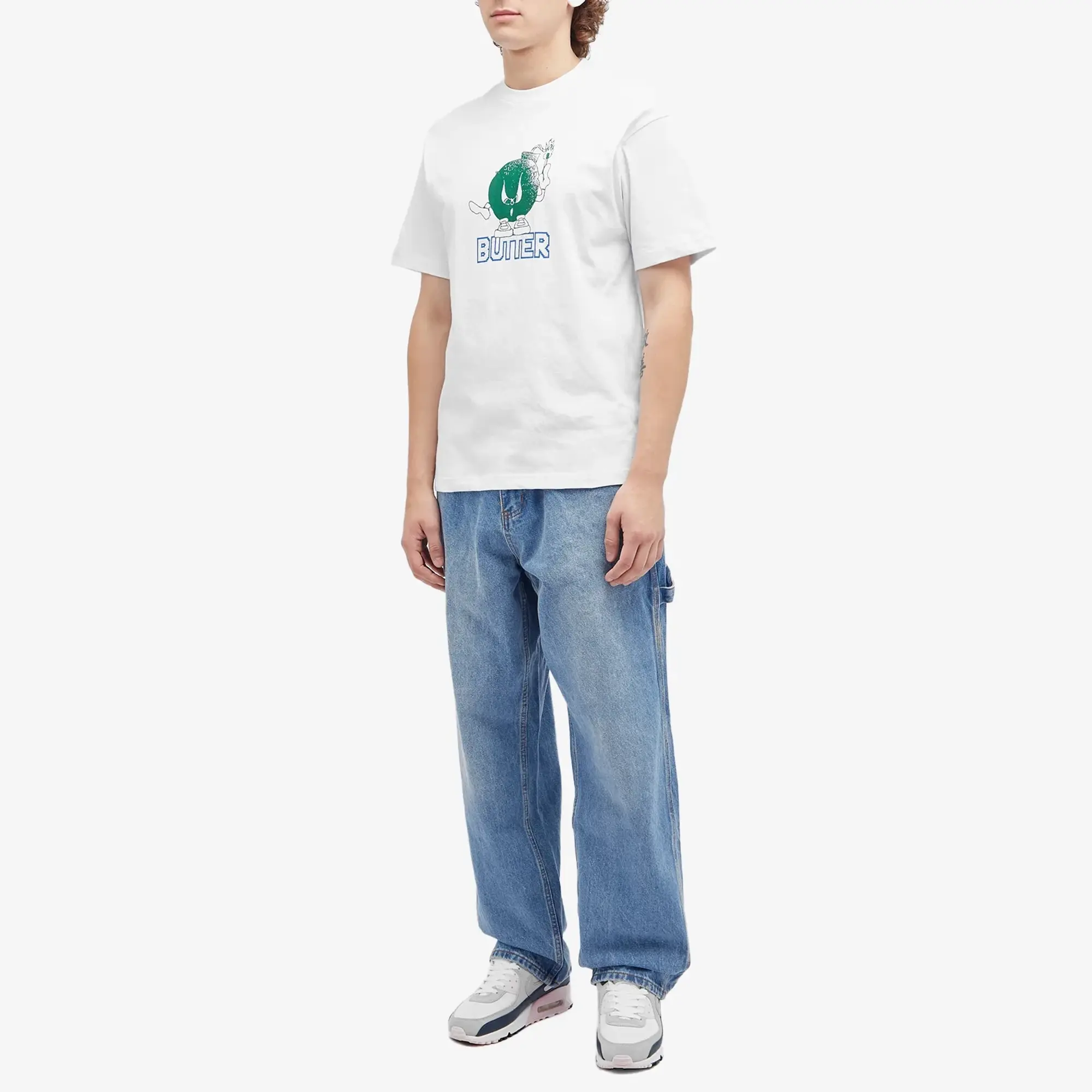 Butter Goods Bomb Tee - White