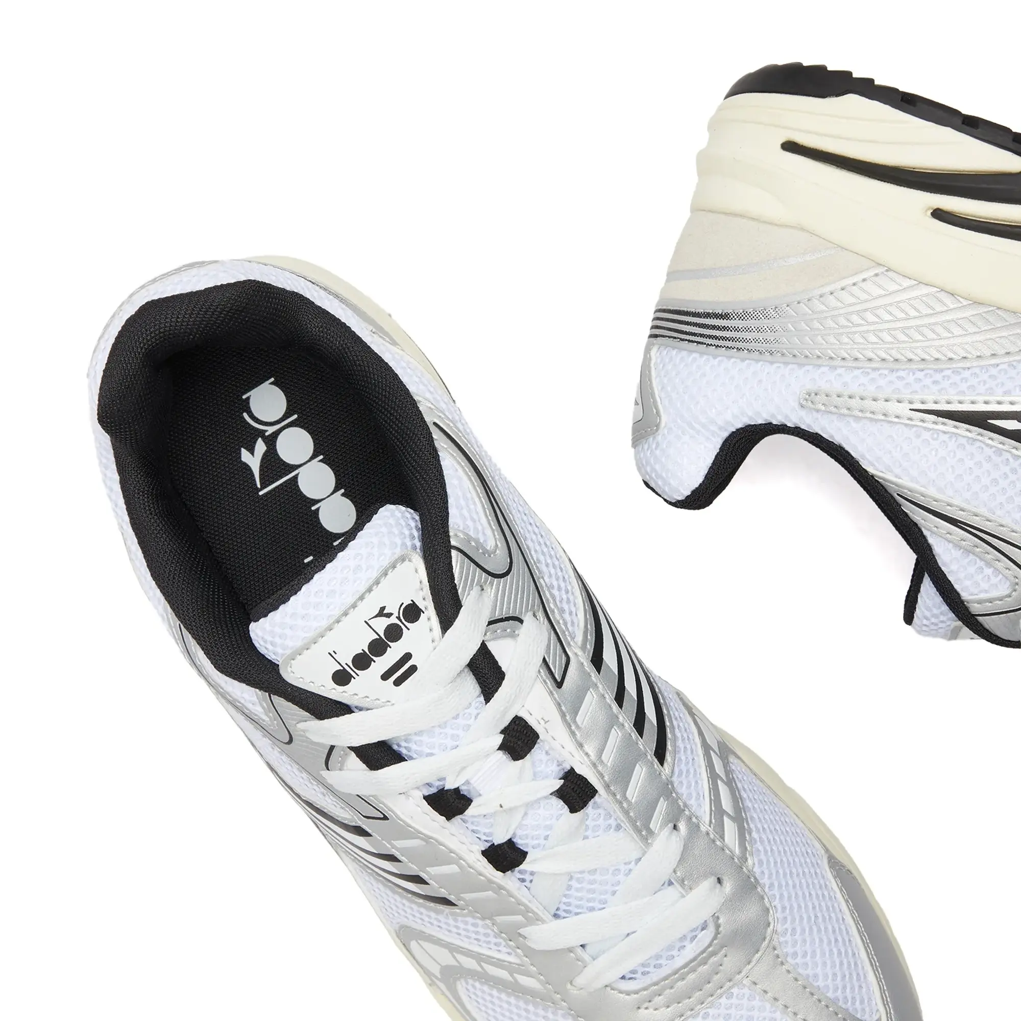 Diadora Men's Sao-Ko 280 White/Silver