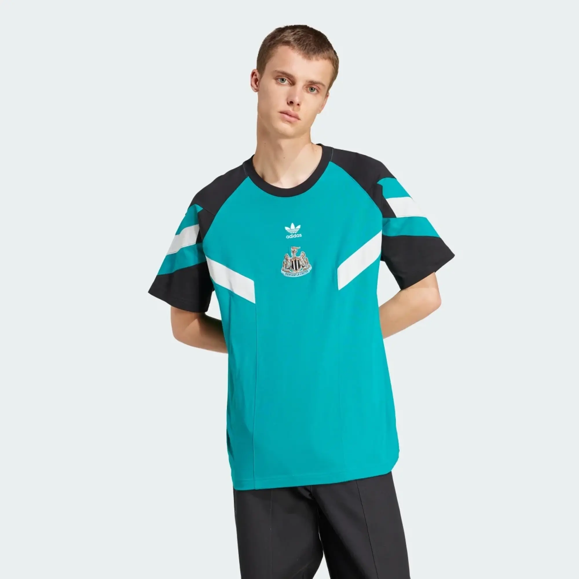 adidas Newcastle United サッカーシャツ adidas Newcastle United 24/25 Home Shirt - Black/White/Onix
