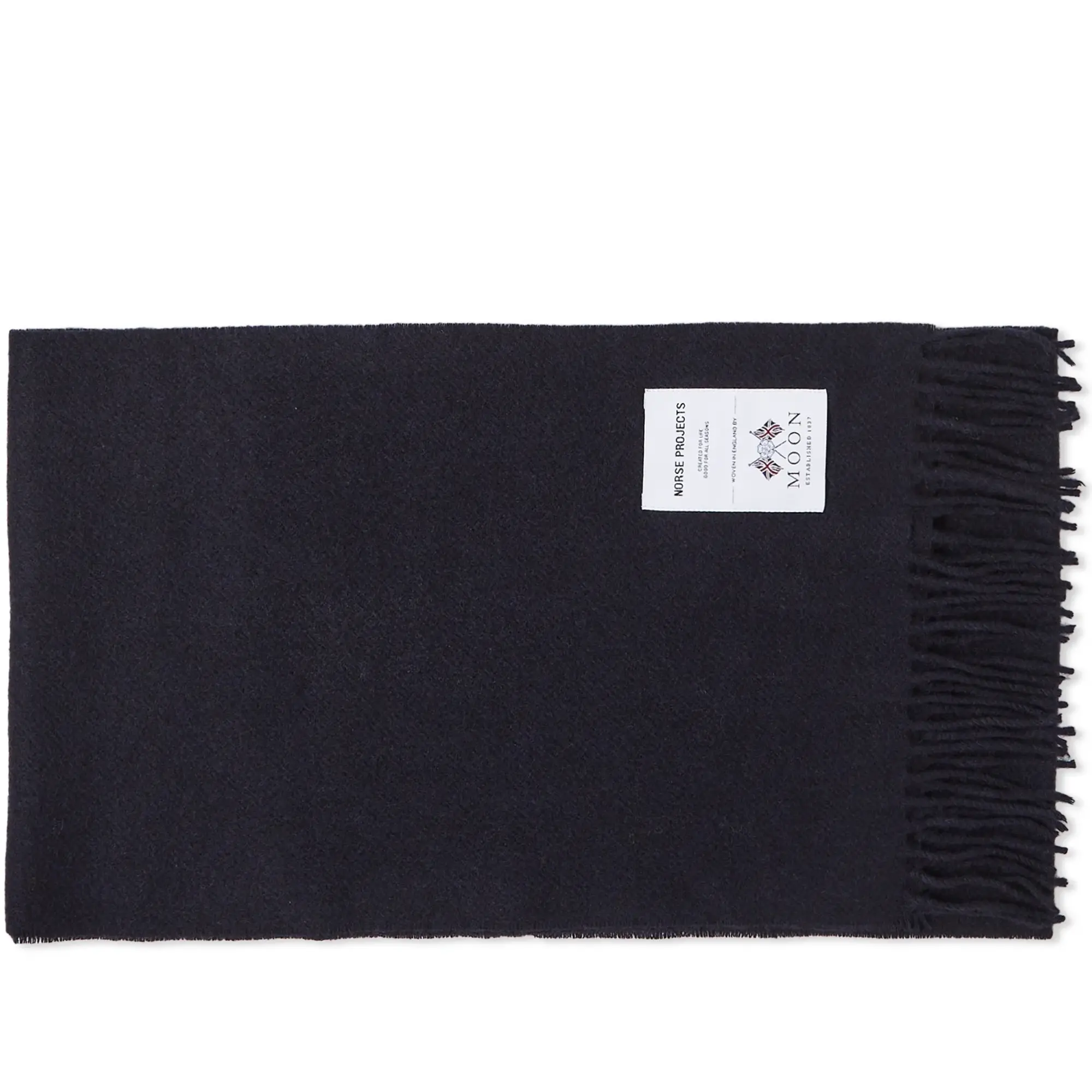 Norse Projects Men's Moon Lambswool Scarf Dark Navy