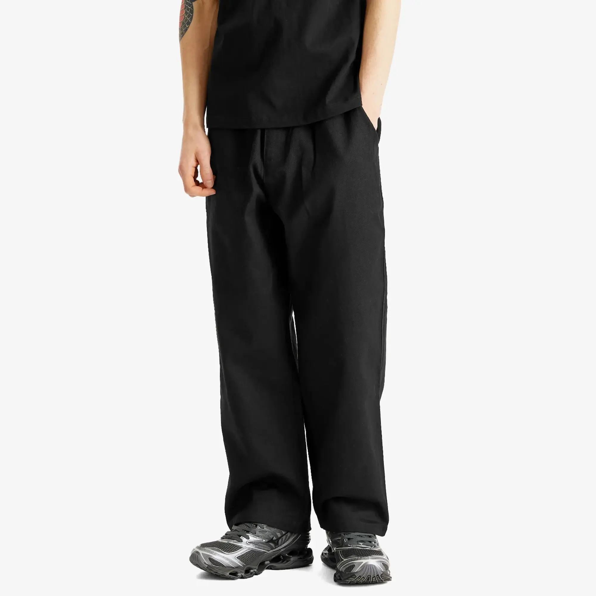 Butter Goods Men's Wide Leg Pants Black