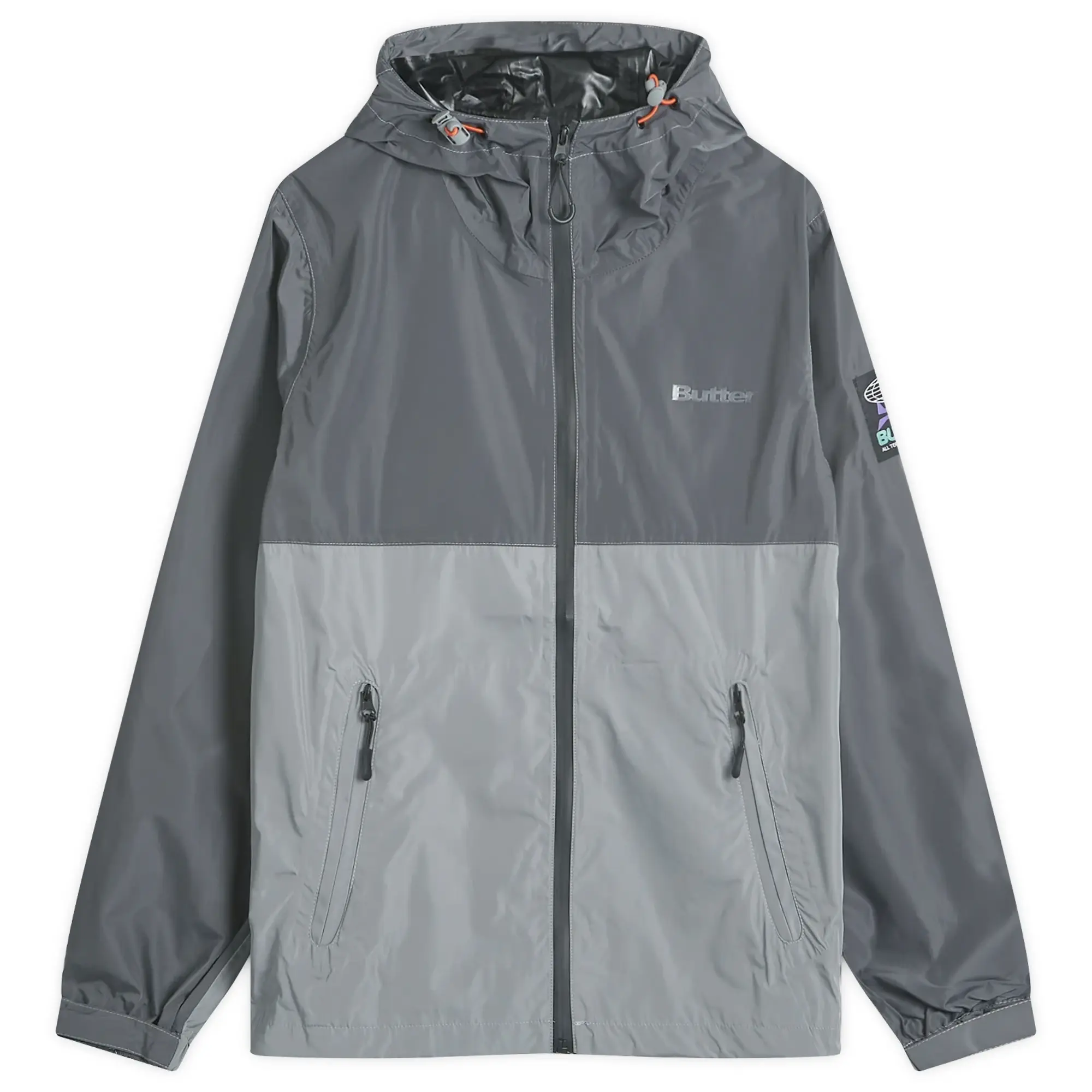 Butter Goods Men's T-Rain Jacket Stone