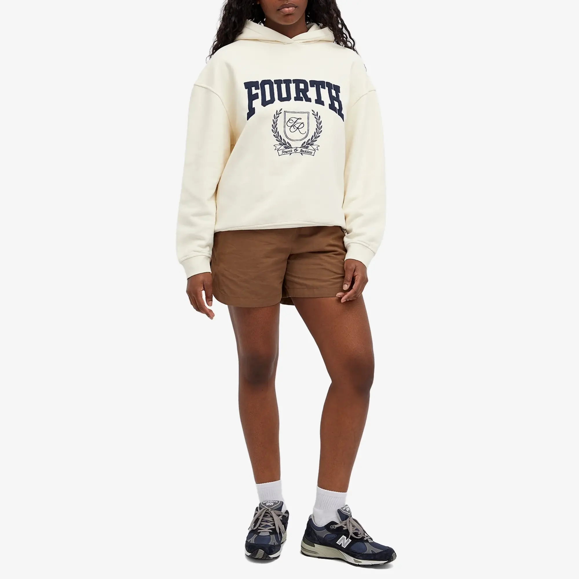 4th & Reckless Women's Harlow Hoodie Cream