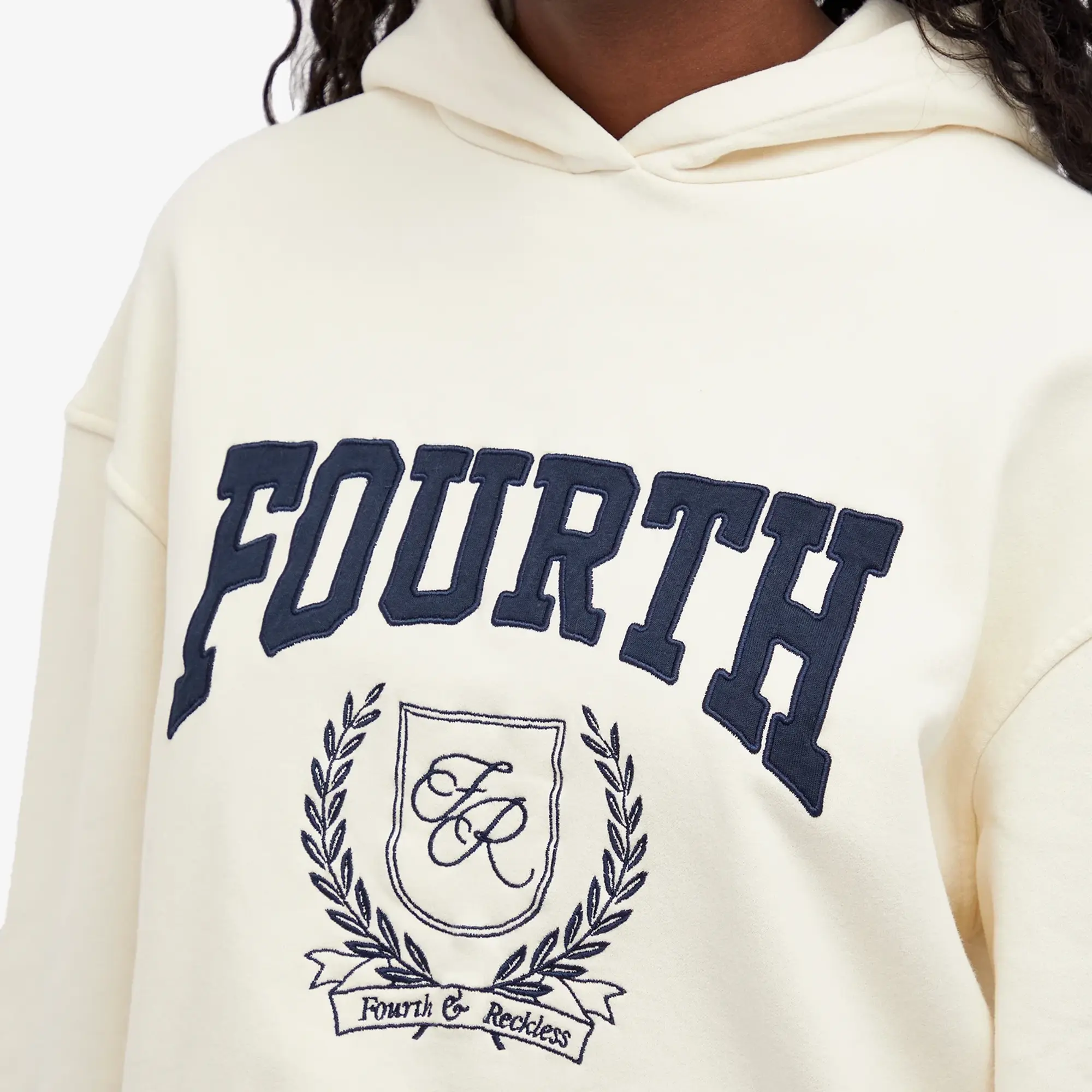 4th & Reckless Women's Harlow Hoodie Cream