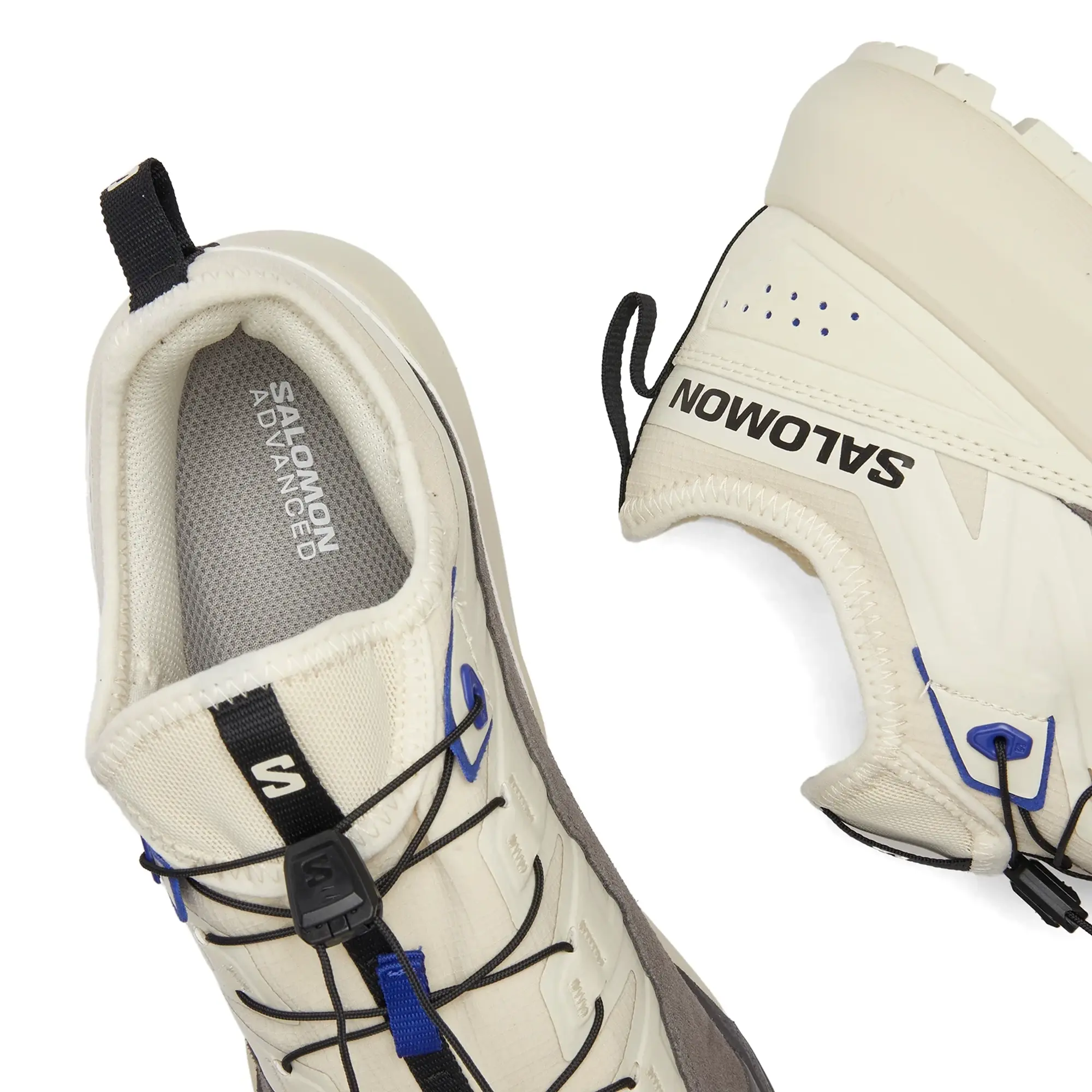 Salomon Men's Alpinway Advanced Almond Milk/Plum Kitten/Clematis Blue