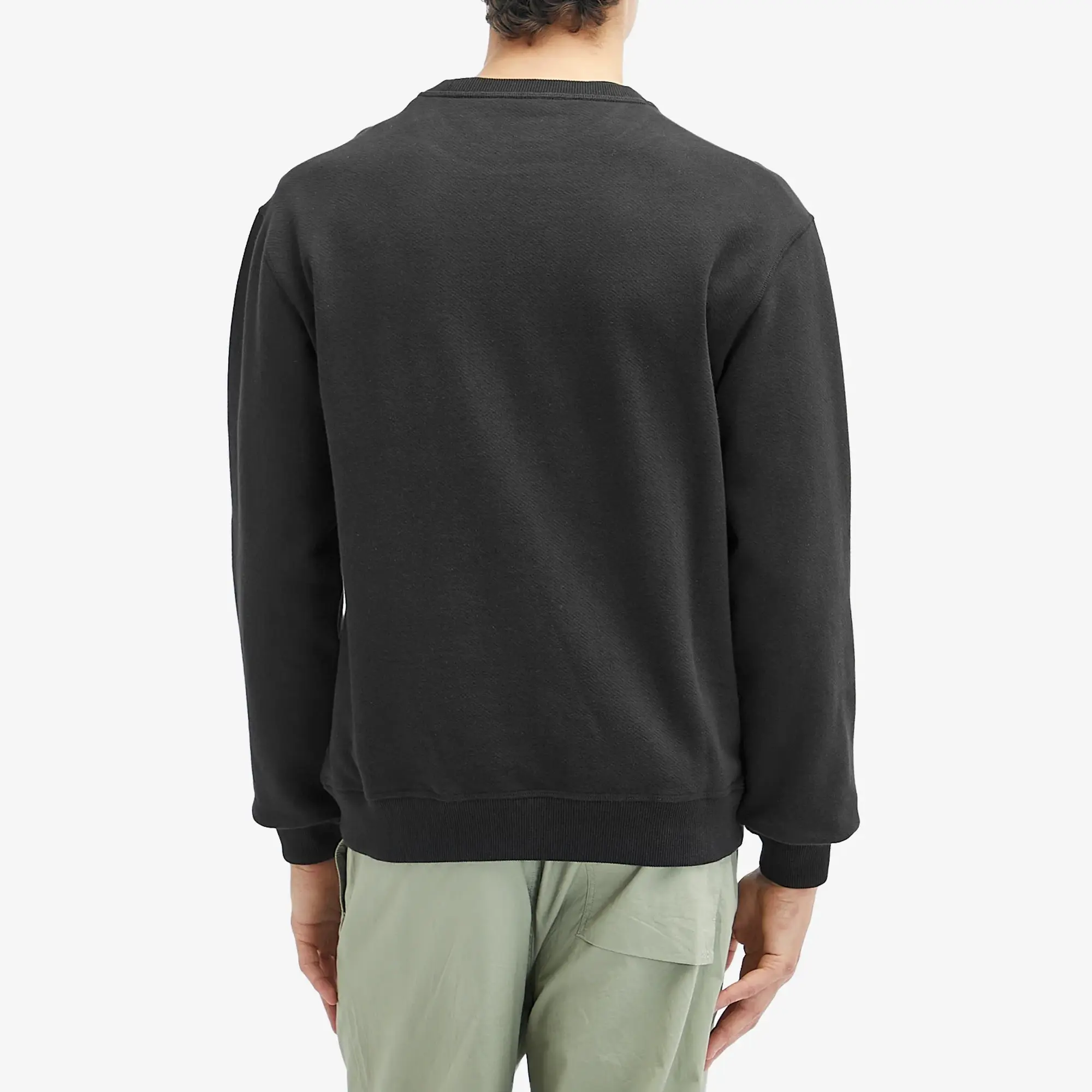 Maharishi Men's Peace Mount Crew Sweat Black