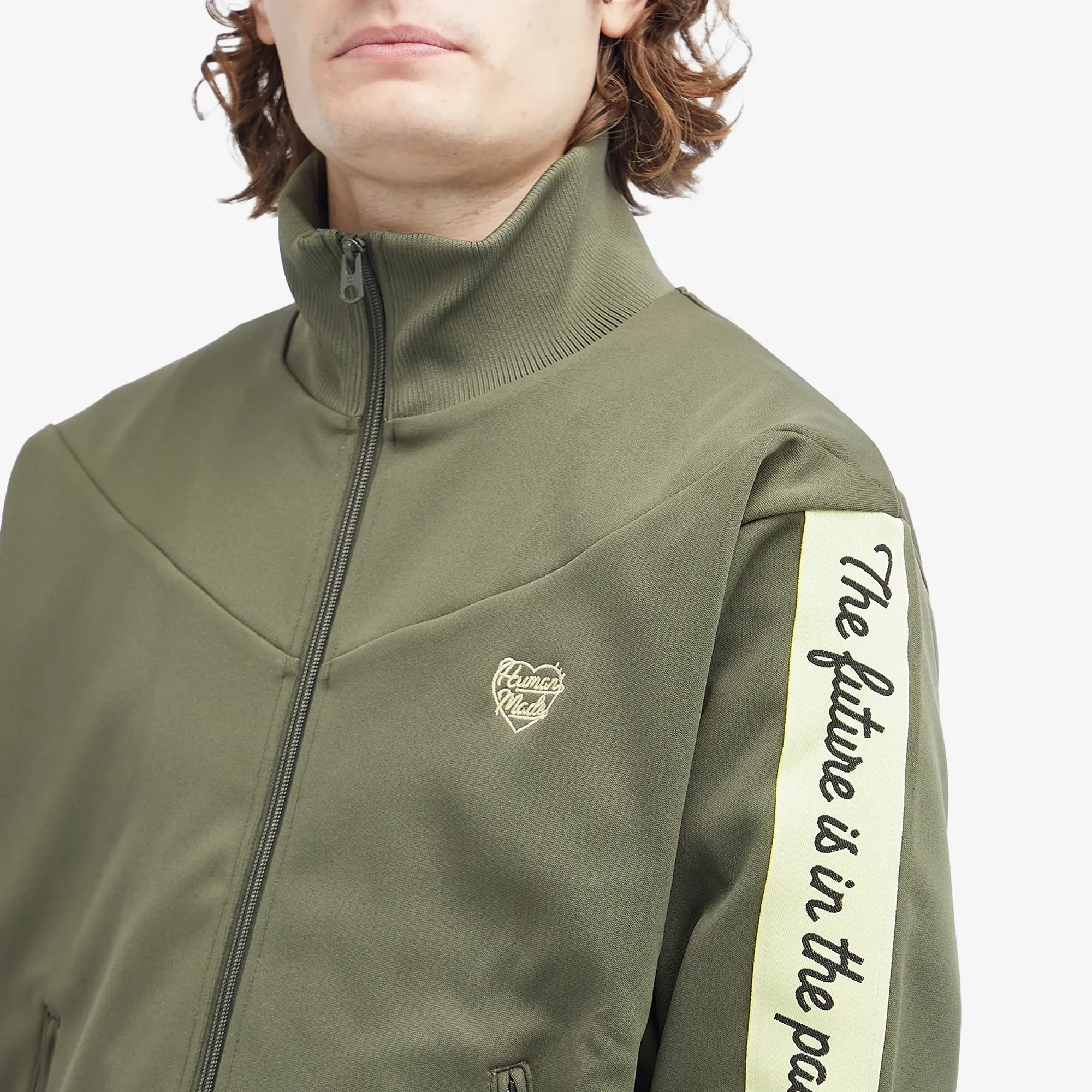 Human Made Men's track jacket Olive