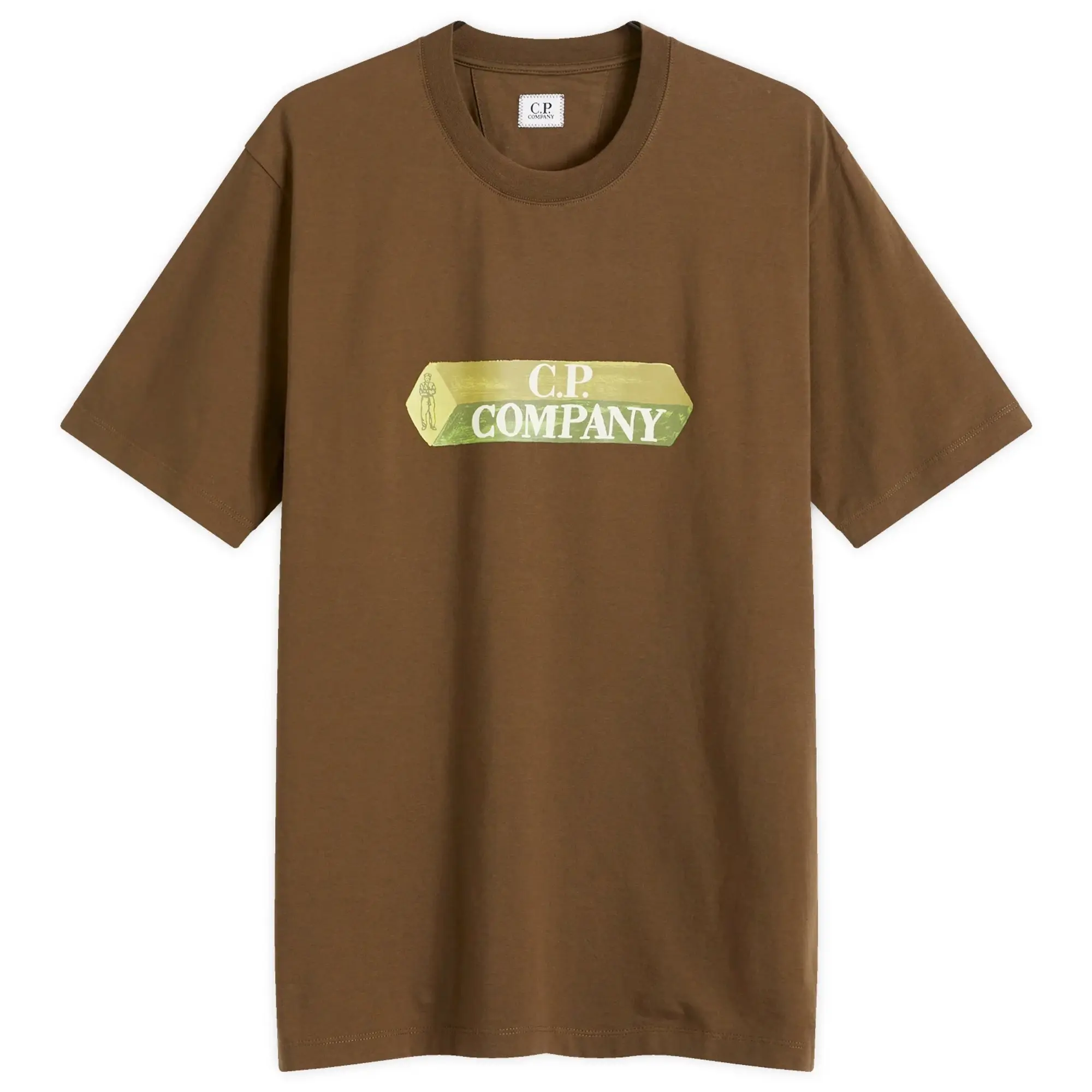 C.P. Company Men's 3D Logo T-Shirt Ivy Green