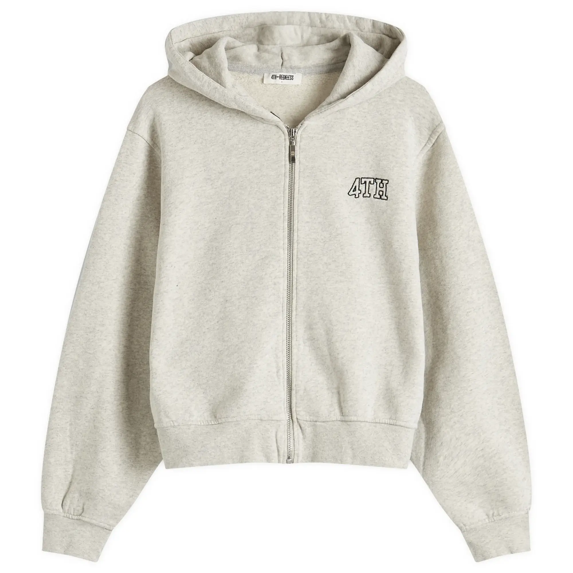 4th & Reckless Women's Exclusive Carey Zip Sweatshirt Grey