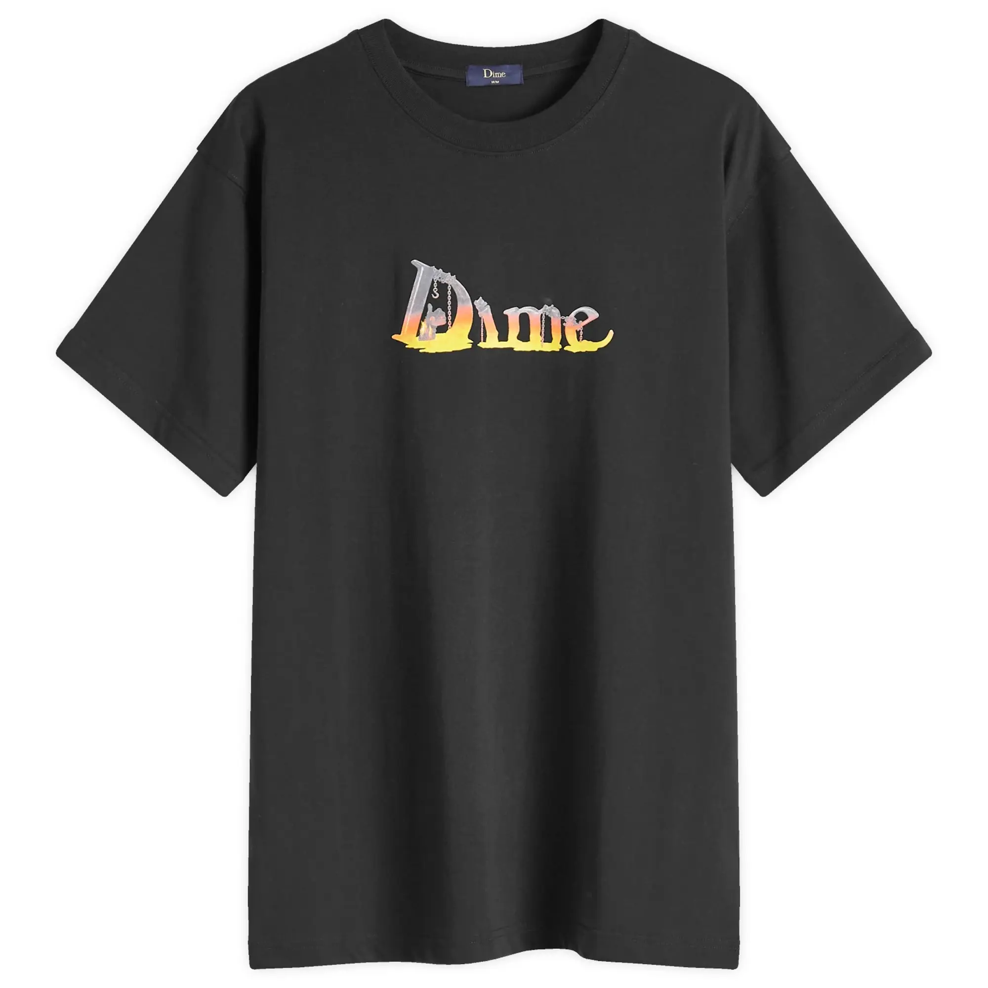 Dime Men's Classic Skynet T-Shirt Black