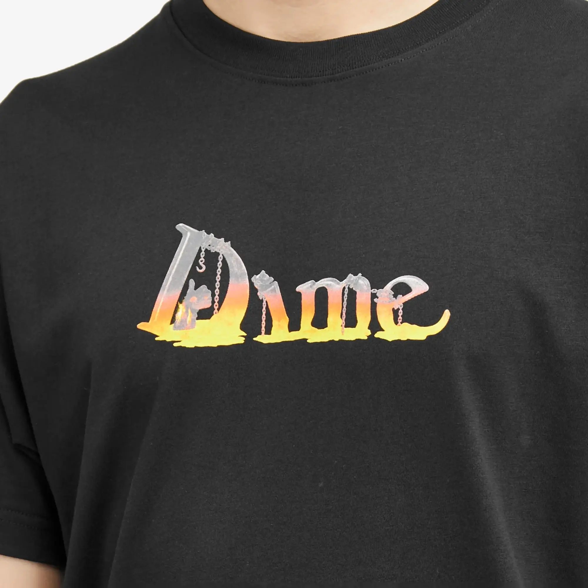 Dime Men's Classic Skynet T-Shirt Black