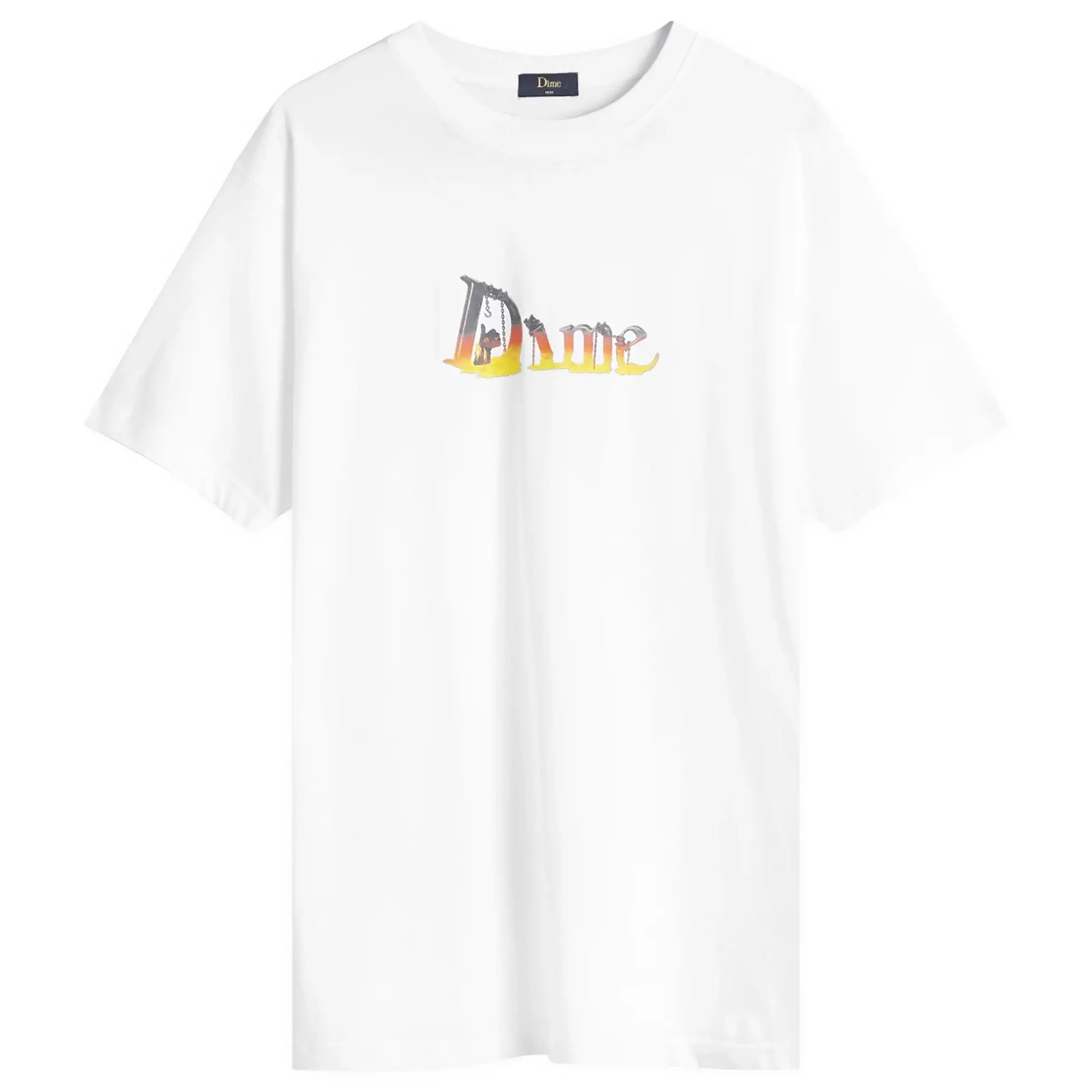 Dime Men's Classic Skynet T-Shirt White