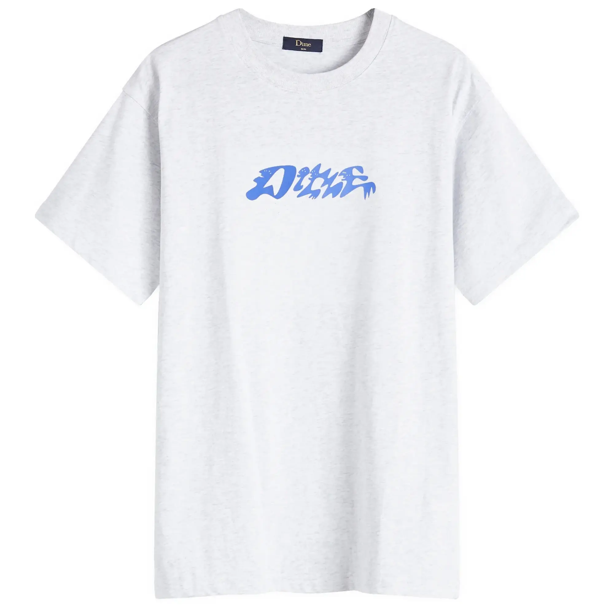 Dime Men's Happy T-Shirt Ash