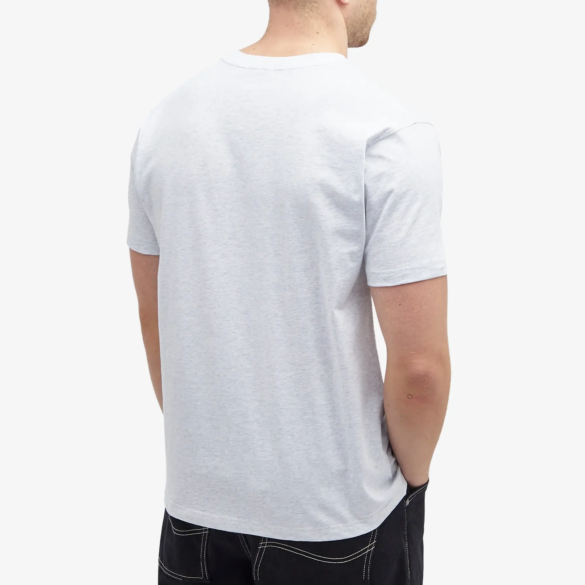Dime Men's Happy T-Shirt Ash