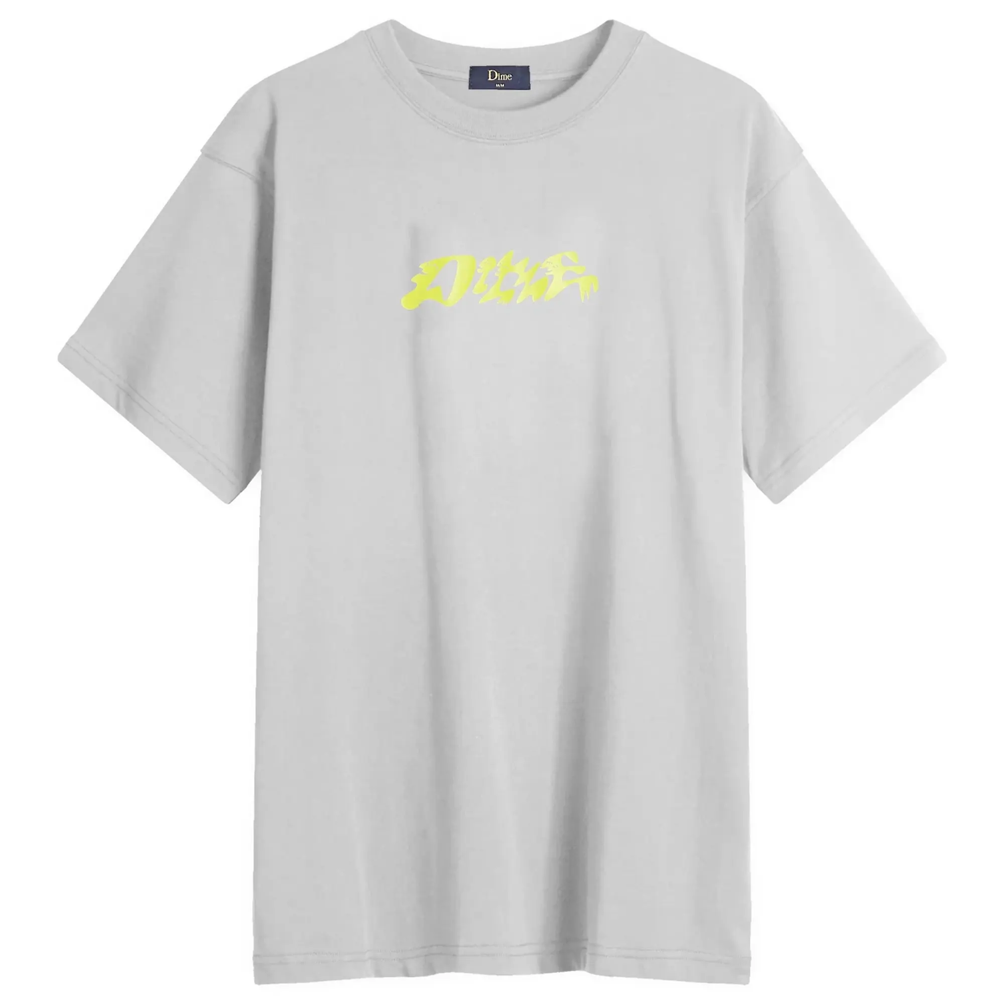 Dime Men's Happy T-Shirt Charcoal