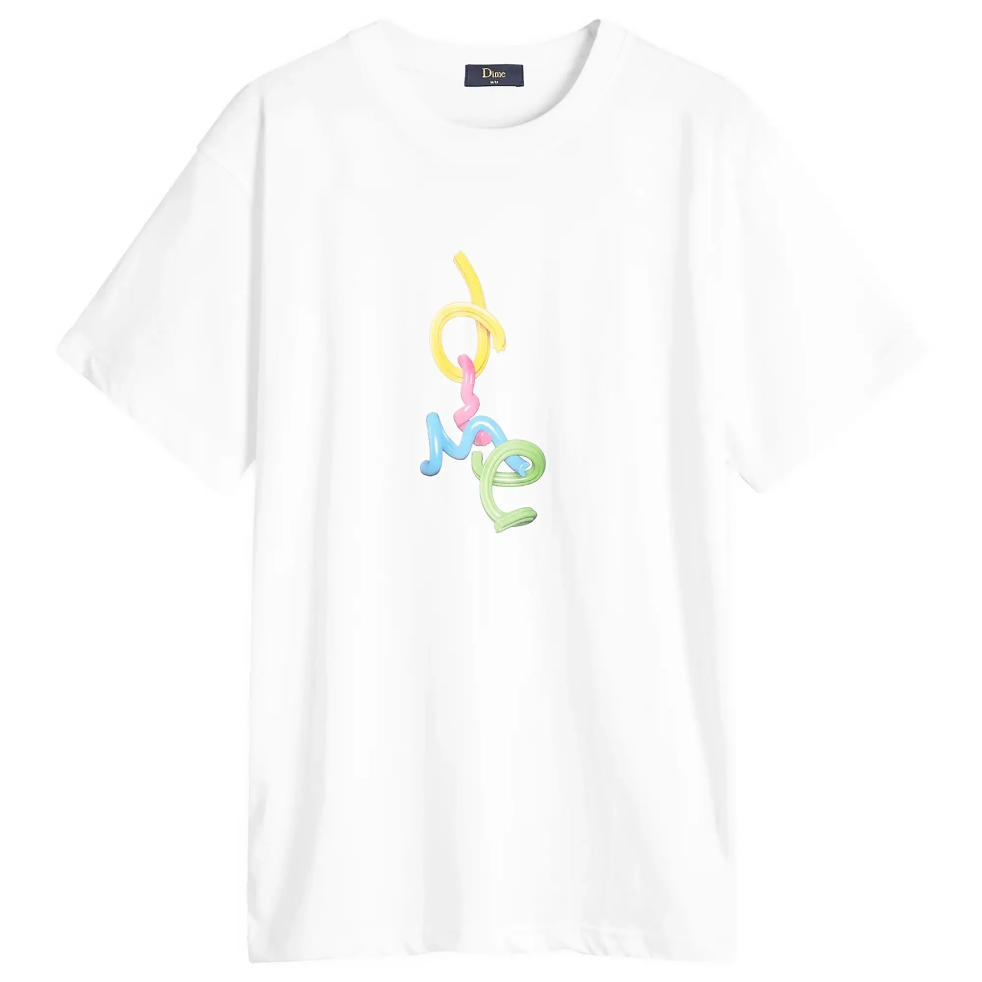 Dime Men's Play T-Shirt White